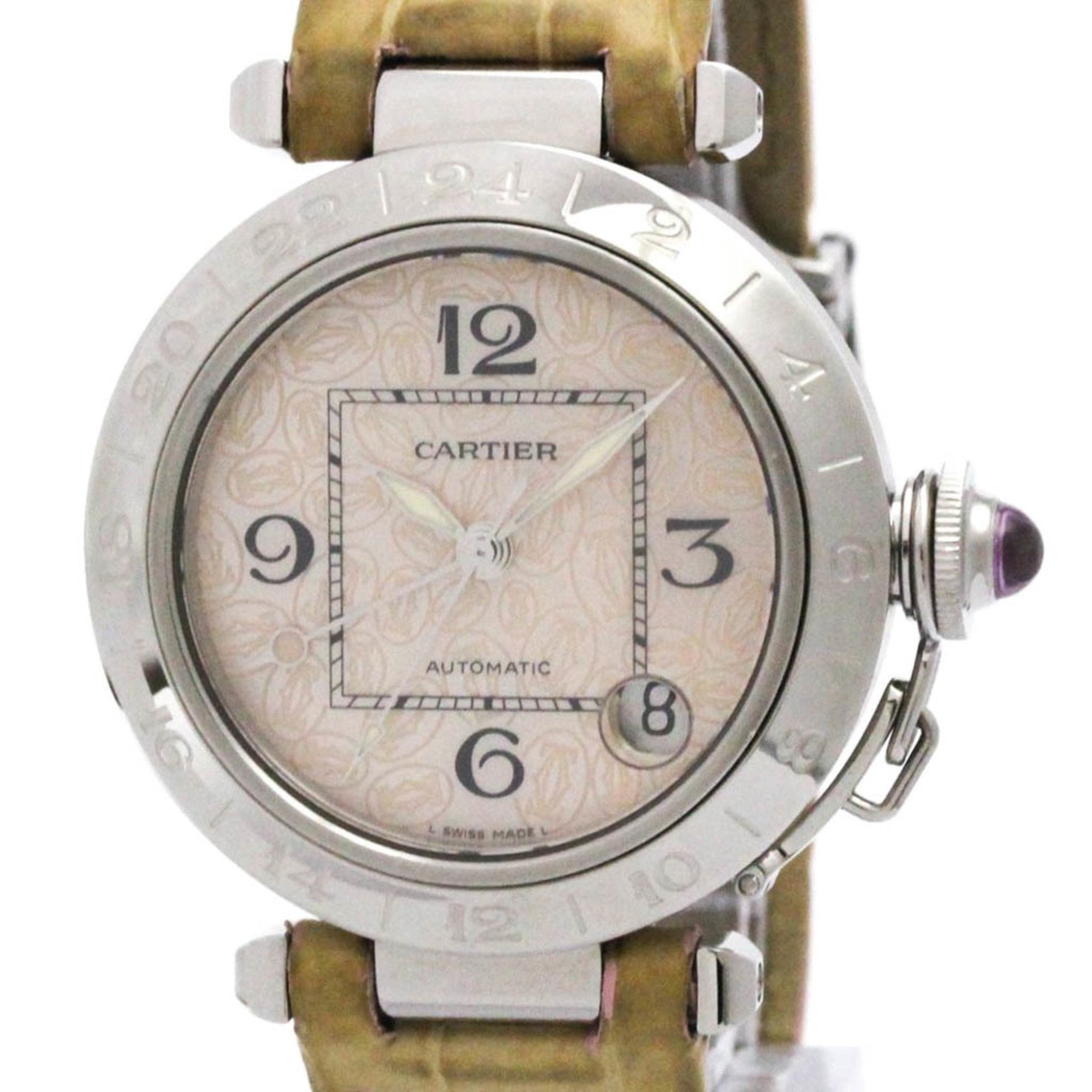 CARTIER Pasha C Christmas LTD MOP Automatic Steel Watch W3107099
