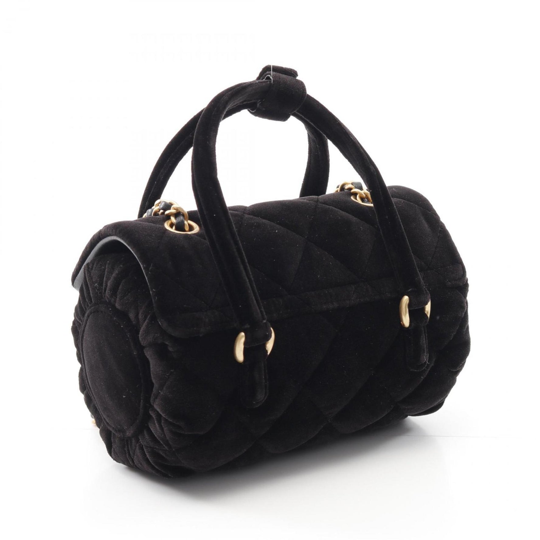 CHANEL Matelasse Shoulder Bag, Fabric