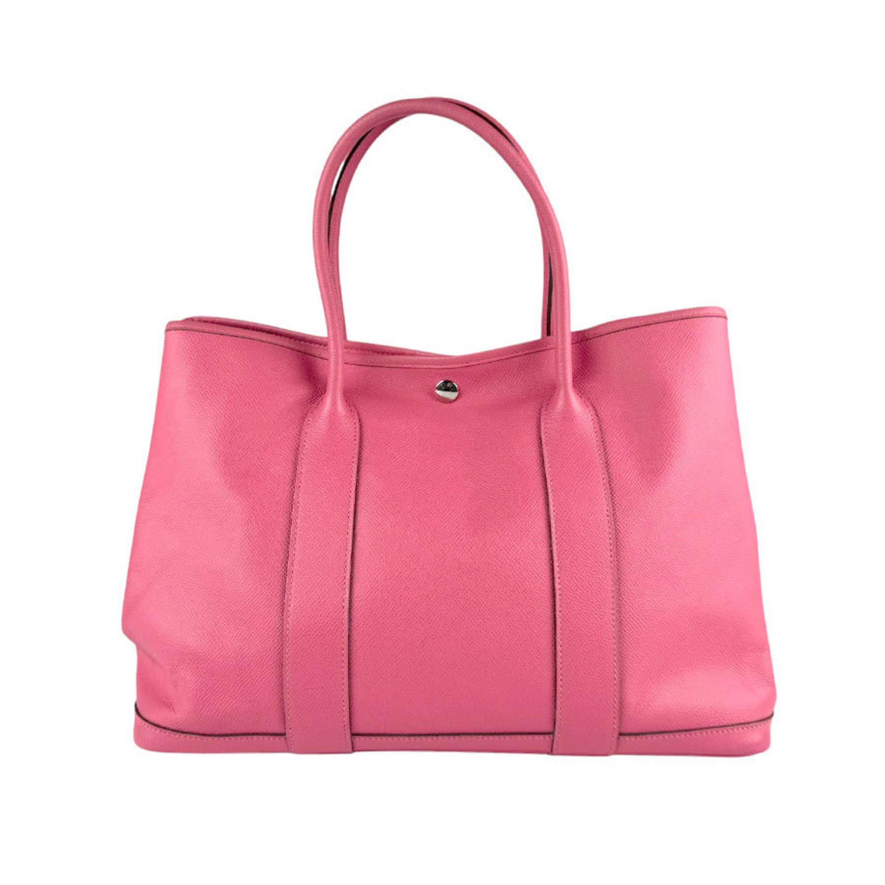 Hermes Handbag Garden PM 36 Epsom Rose Azalee