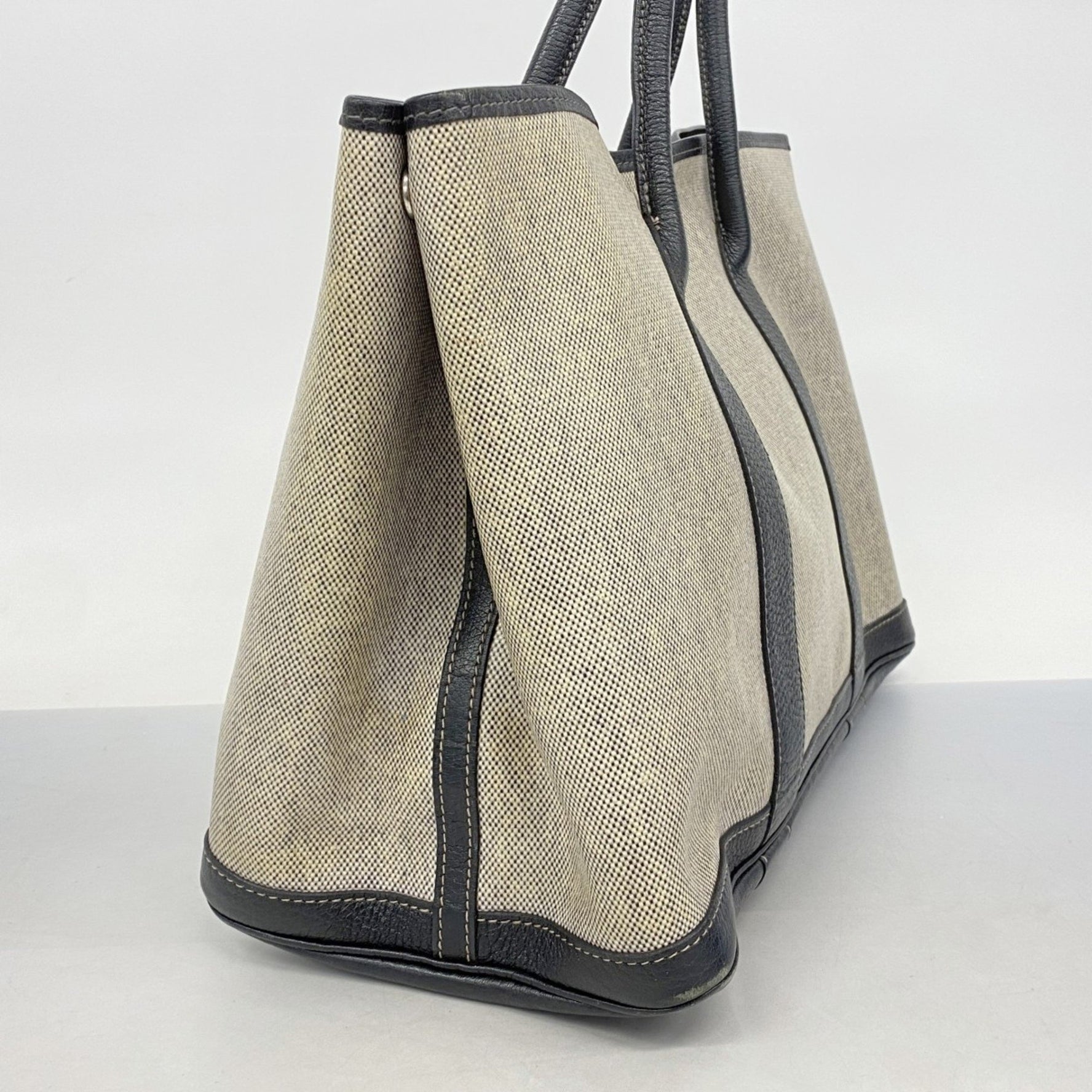Hermes Hermès Garden PM Tote Bag, Toile H, F Stamp