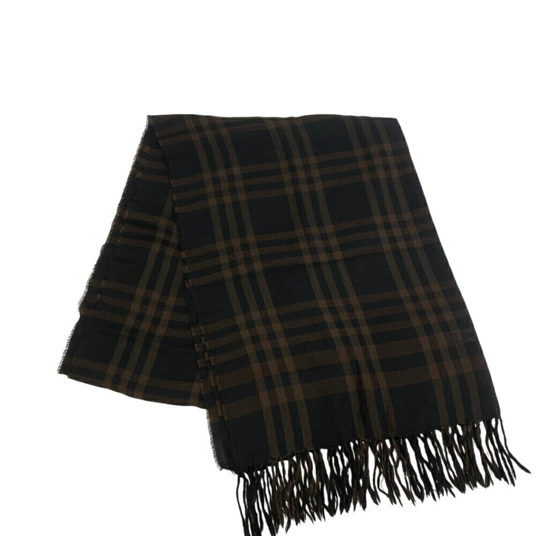 LOEWE Check Scarf Muffler Ribbon
