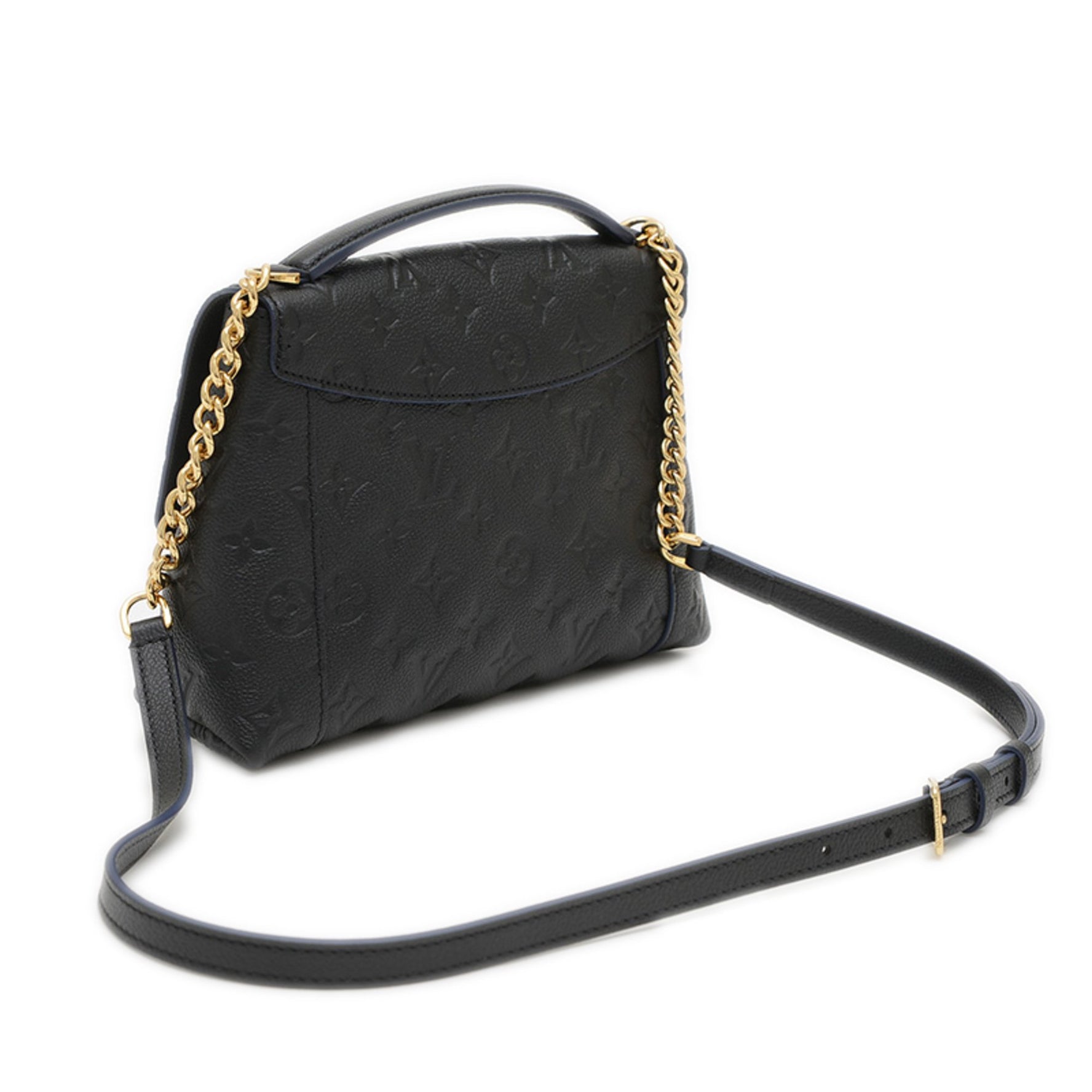 Louis Vuitton Monogram Empreinte Blanche BB Handbag/Shoulder Bag Noir