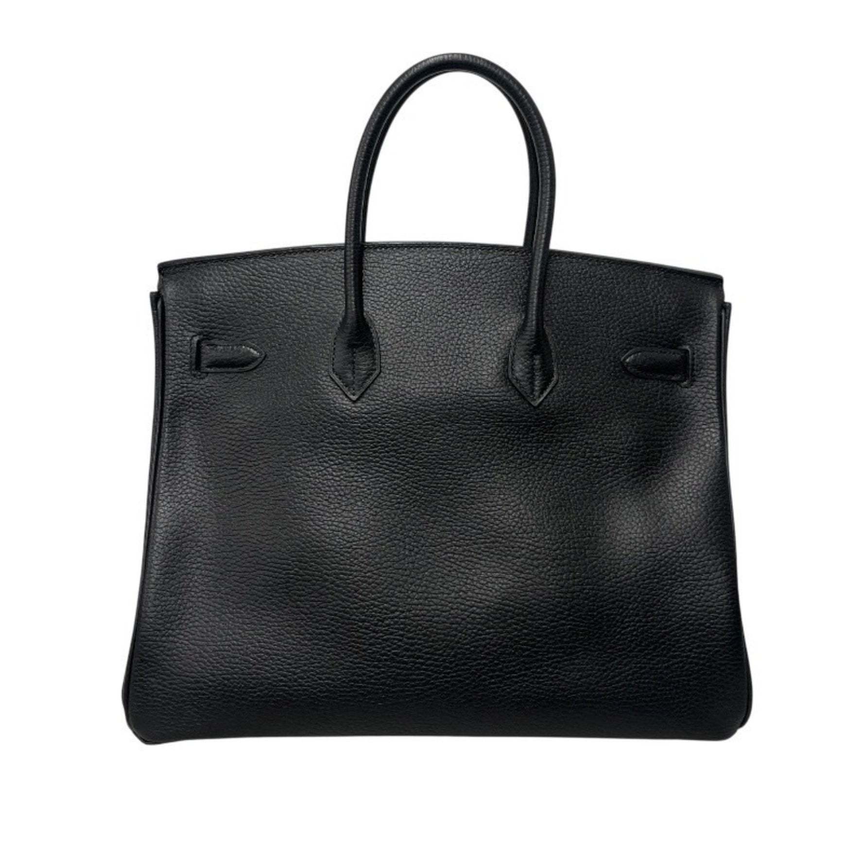 HERMES Birkin 35 Ardennes Handbag 2001, with Gold Hardware, Stamped E