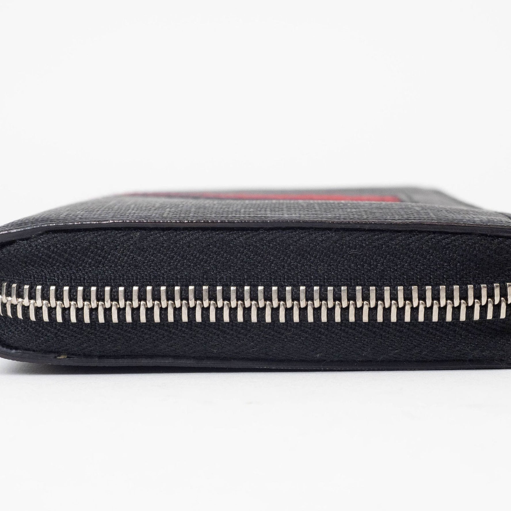 Gucci GG Supreme Round New Web Long Wallet