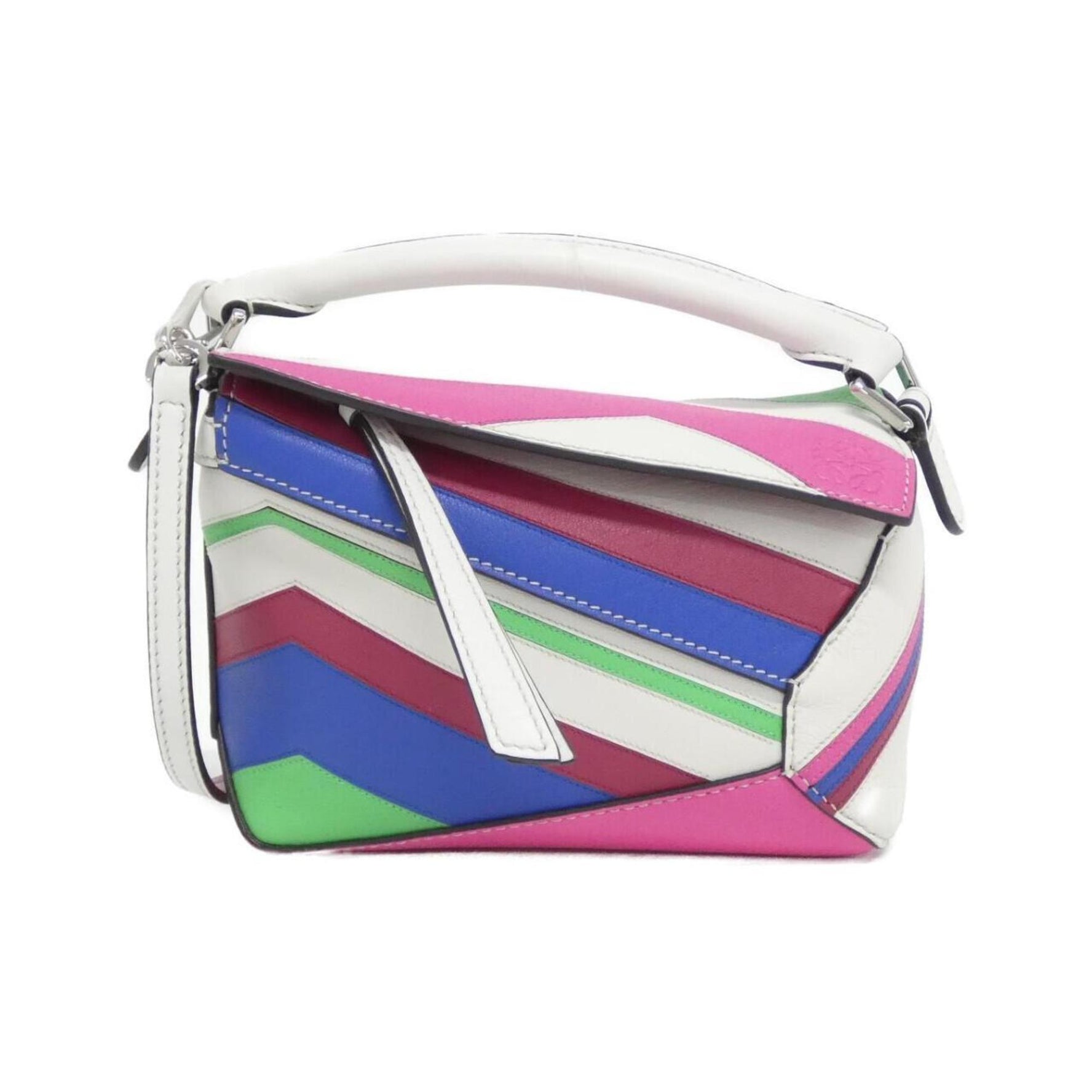 LOEWE Puzzle Edge Zigzag Mini Handbag