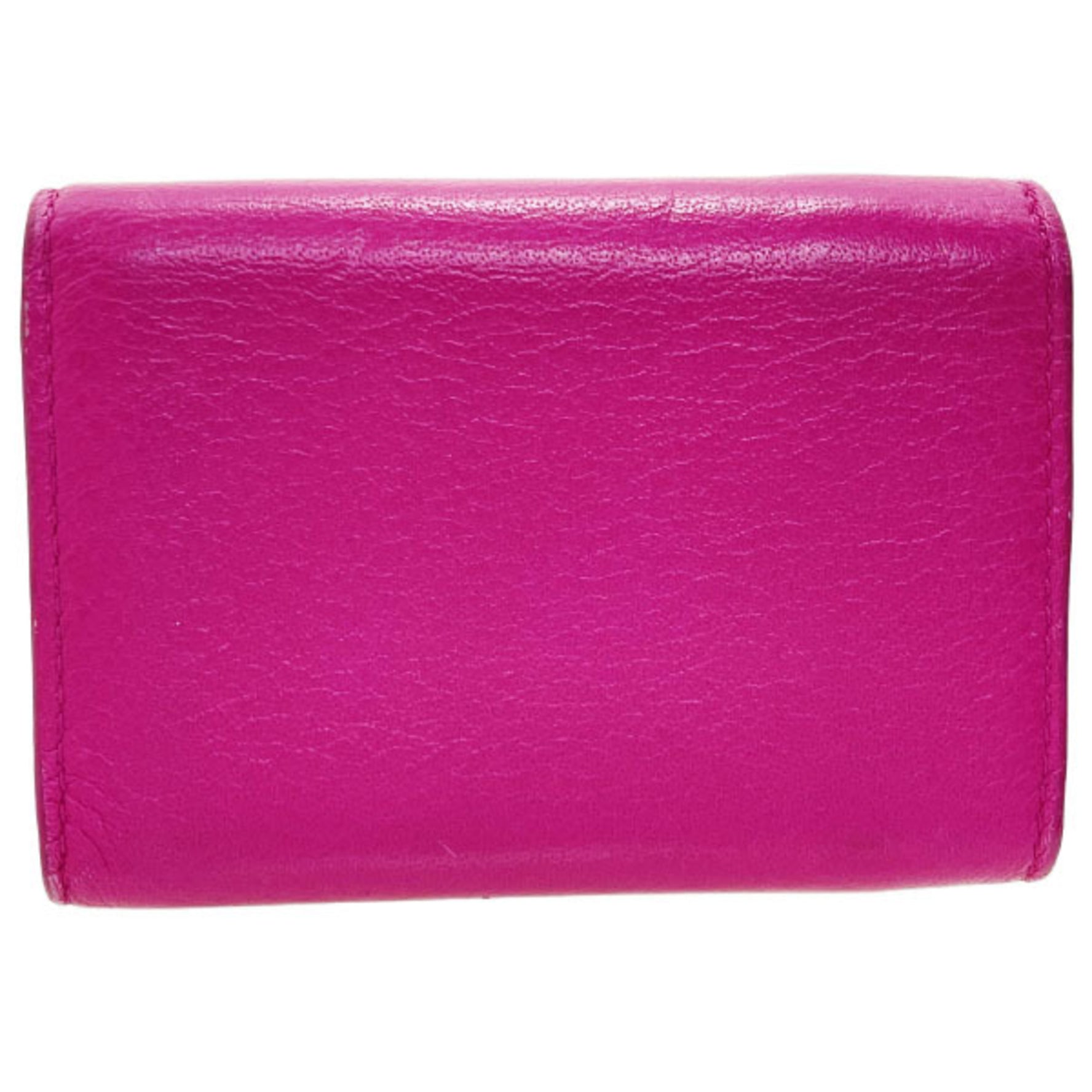 Balenciaga Wallet Paper Mini Leather Tri-fold Compact PAPIER