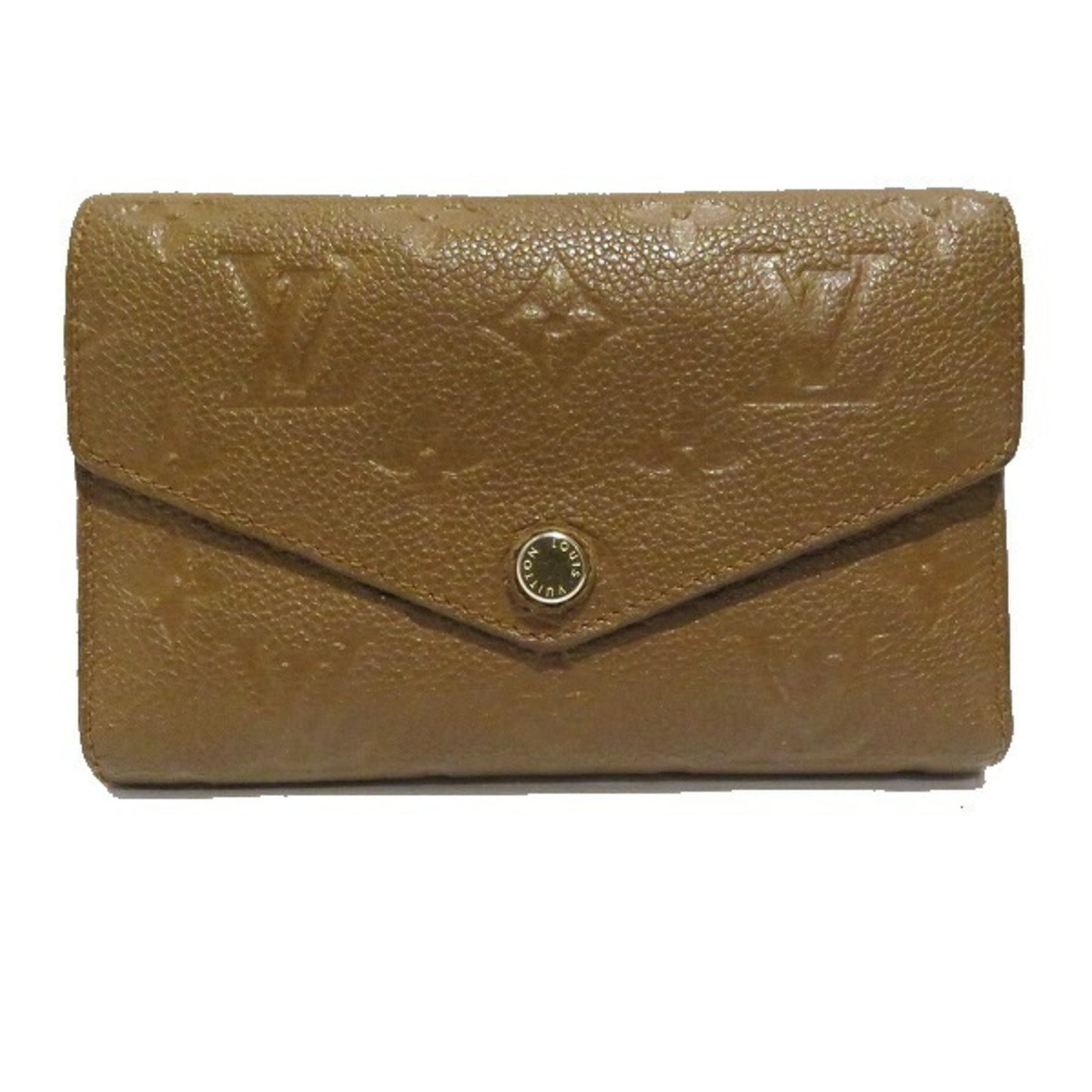 Louis Vuitton Monogram Empreinte Portefeuille Curieuse Compact Bi-fold Wallet