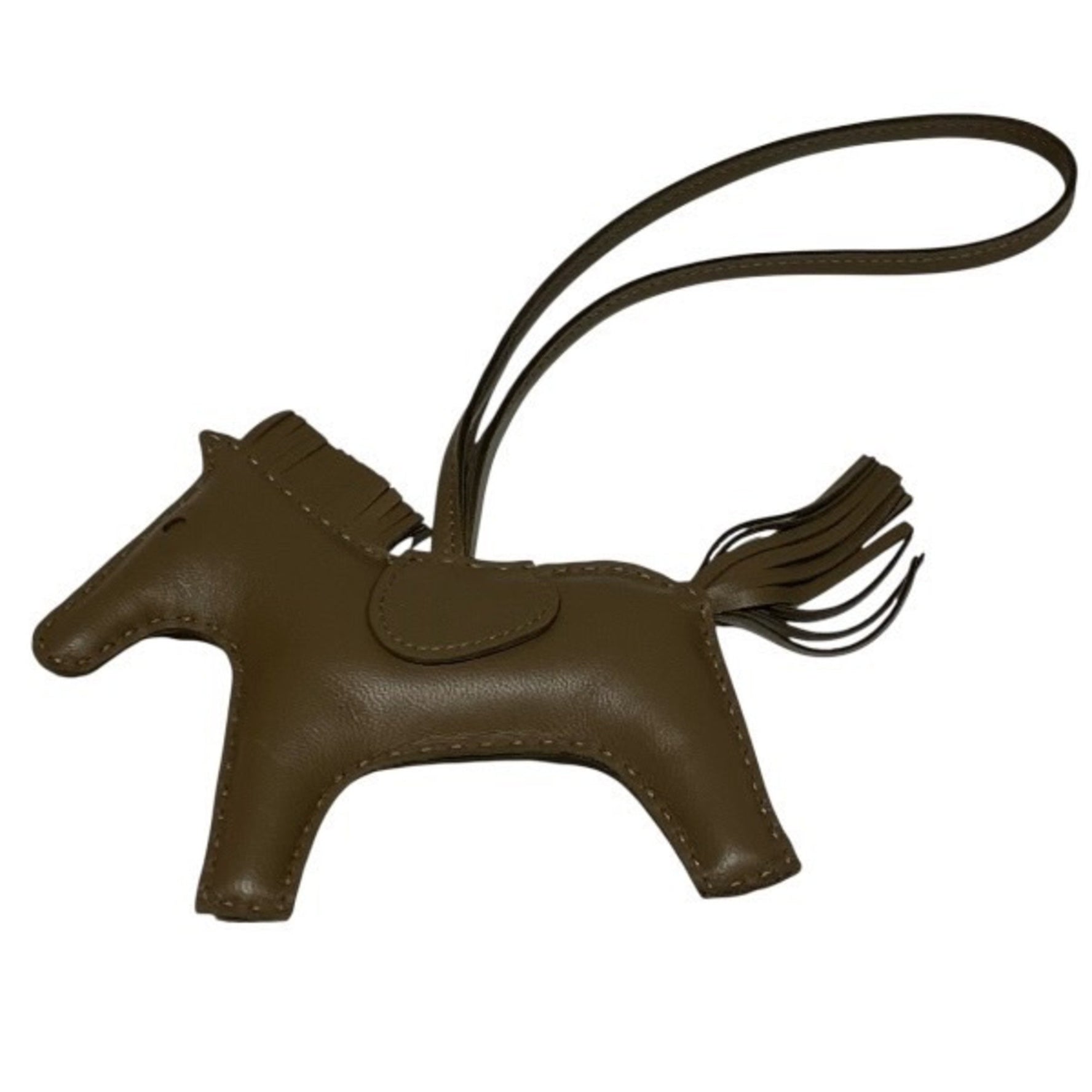 Hermes Rodeo MM keychain charm