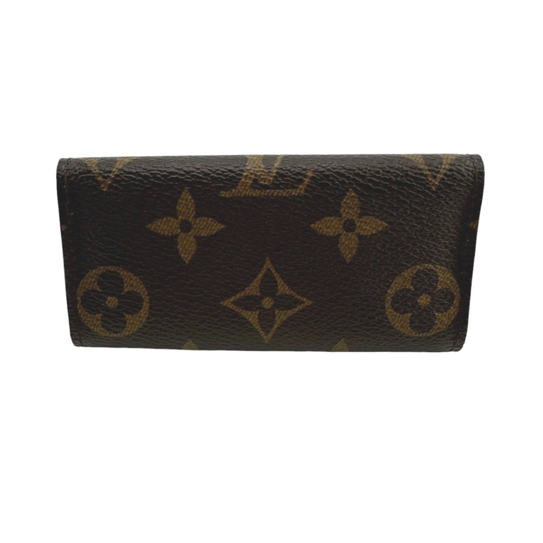 Louis Vuitton Key Case Multicle 4 Monogram Canvas Brown LV