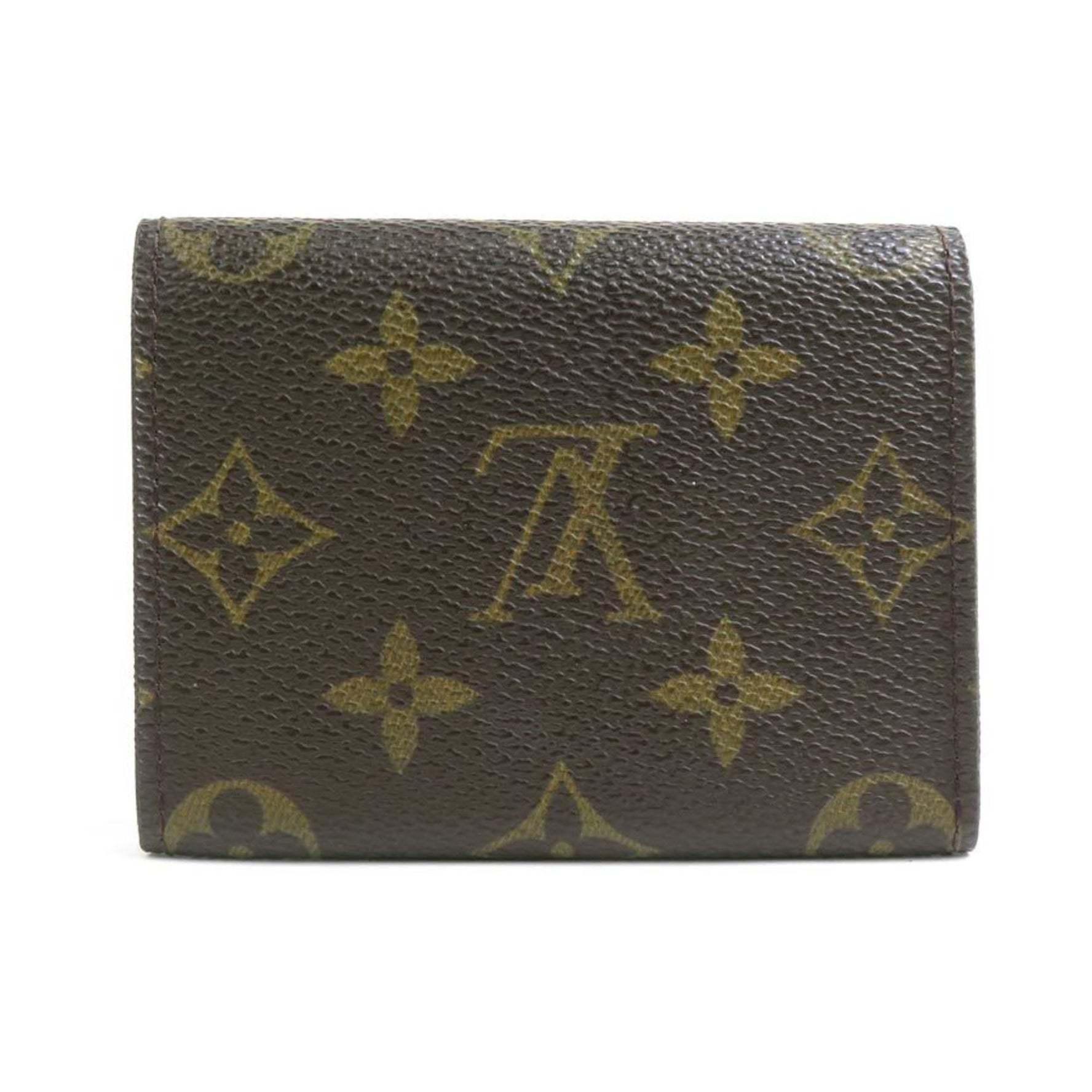 Louis Vuitton Business Card Holder/Card Case Monogram Envelope Carte de Visite Canvas