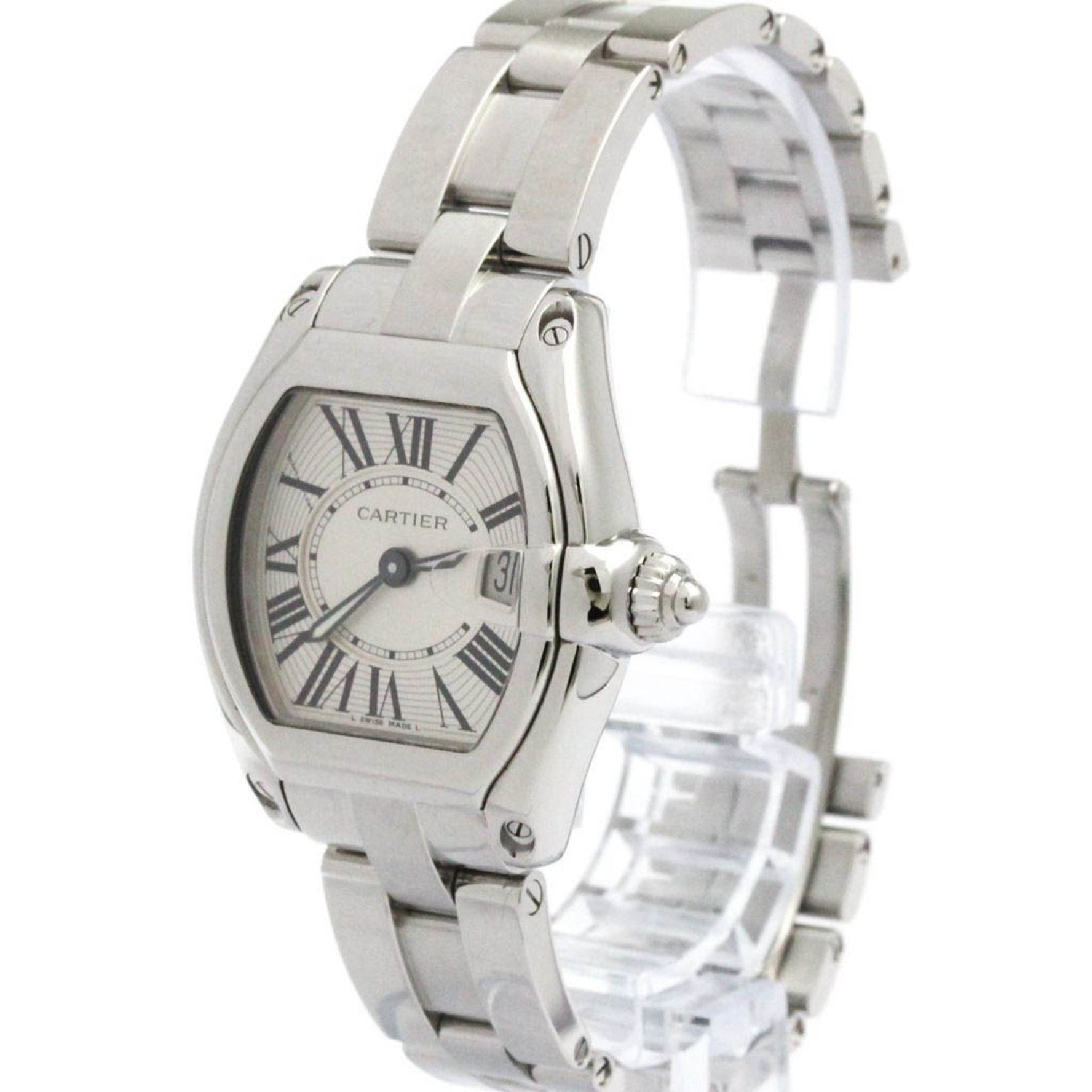 CARTIER Cartier Roadster SM Quartz Ladies Watch W62016V3 Polished