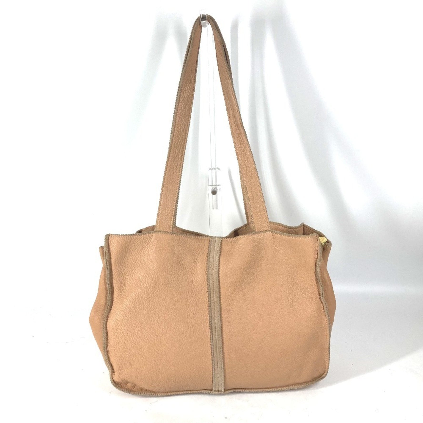 FENDI Big Shoulder Bag Tote Leather