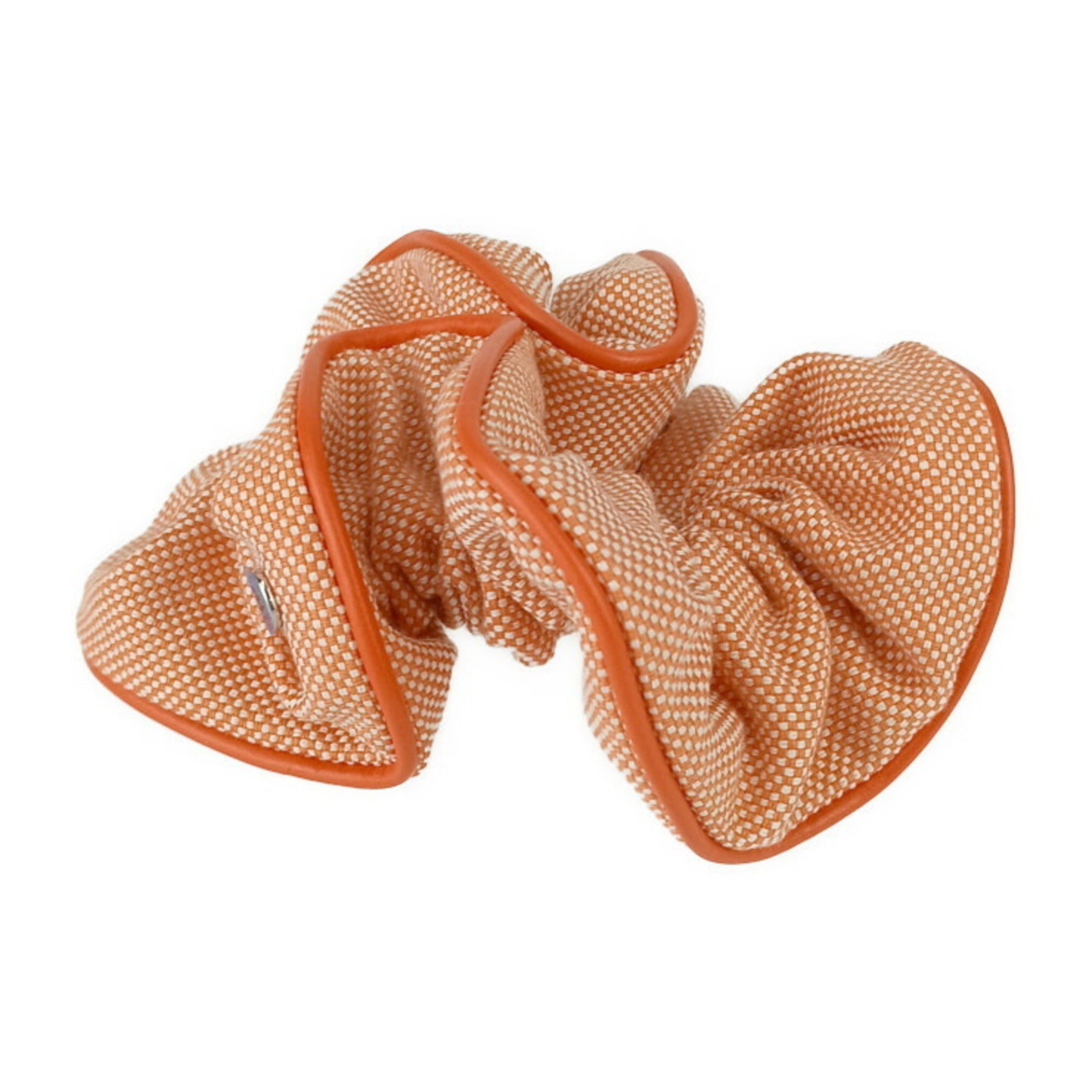 HERMES Scrunchie Claudia - 98% cotton 2% polyurethane hair accessory Serie button