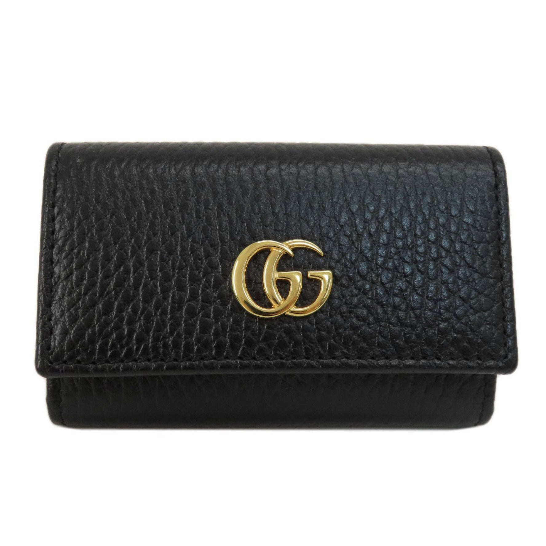 GUCCI GG Marmont Key Case Leather