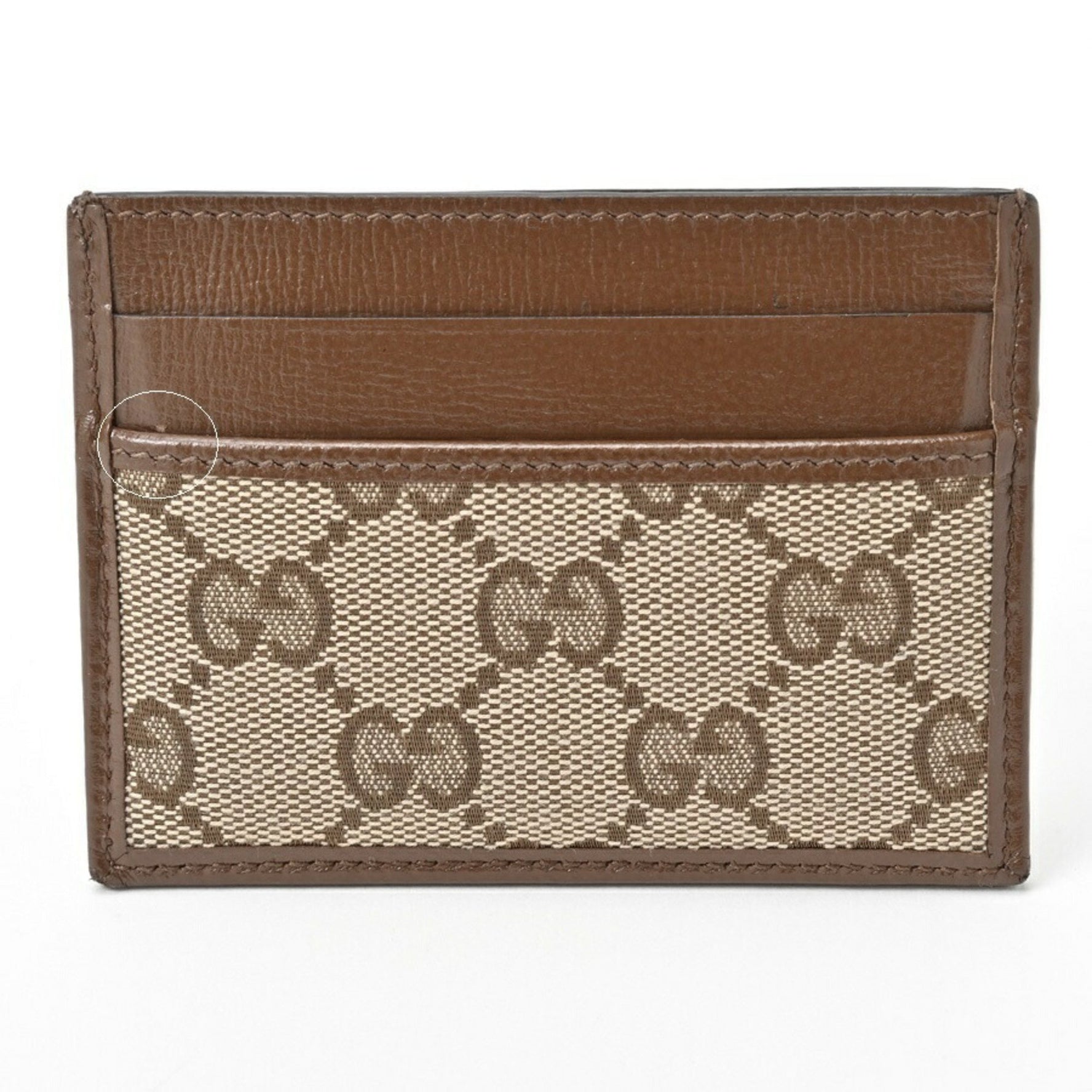 GUCCI x BALENCIAGA Hacker Project Card Case GG Canvas Leather