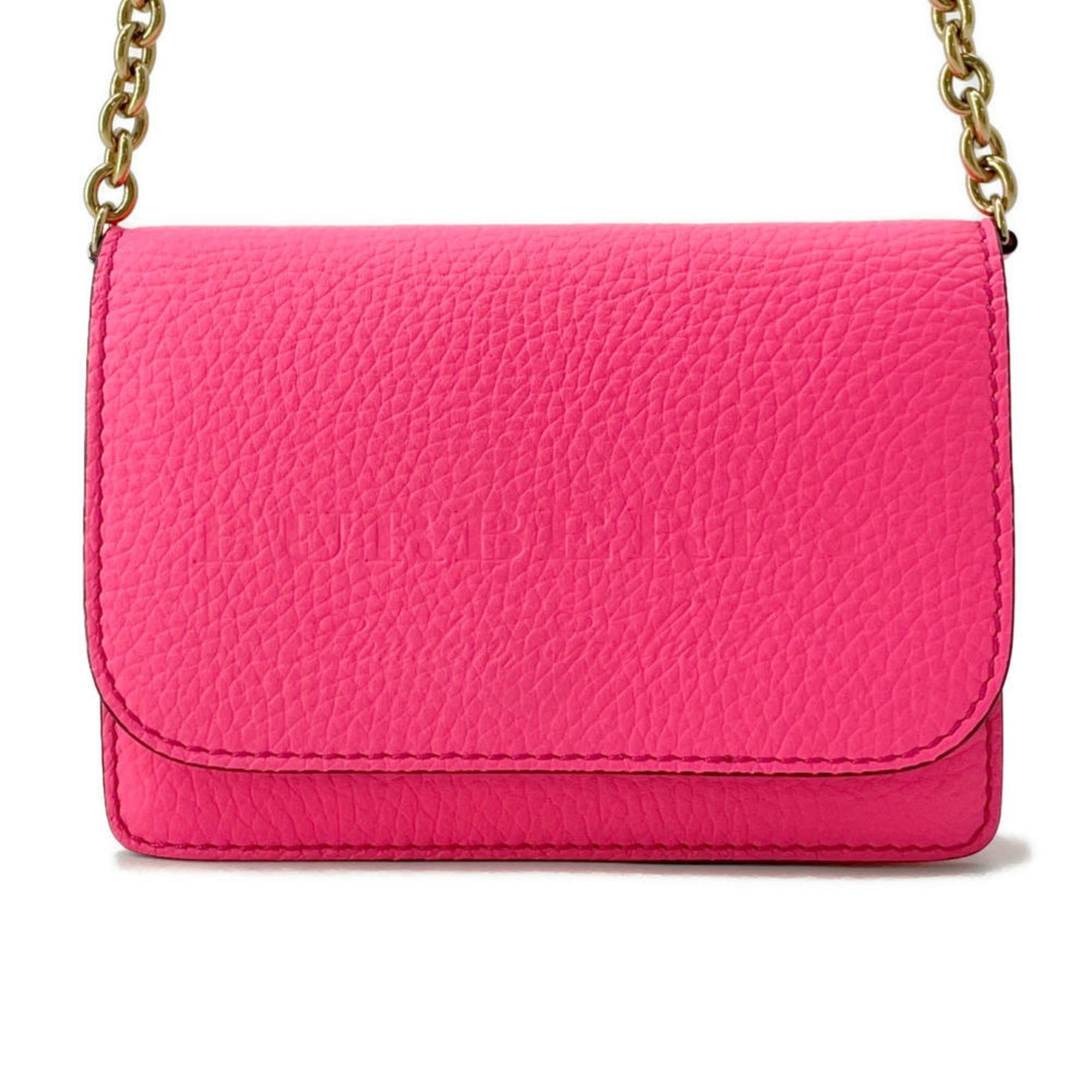 Burberry Chain Shoulder Bag Leather