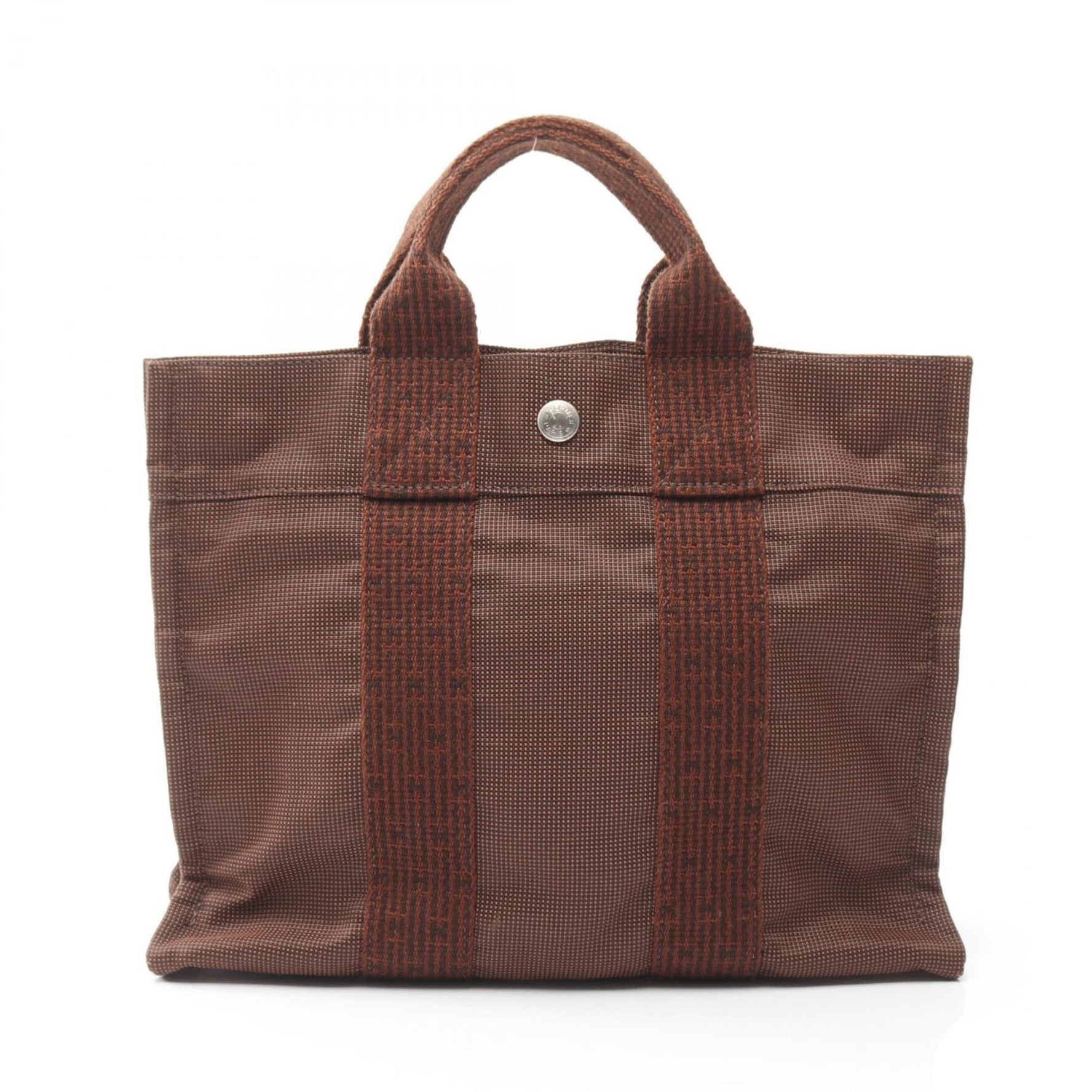 Hermes Hermès Air Line PM Tote Bag, Nylon Canvas