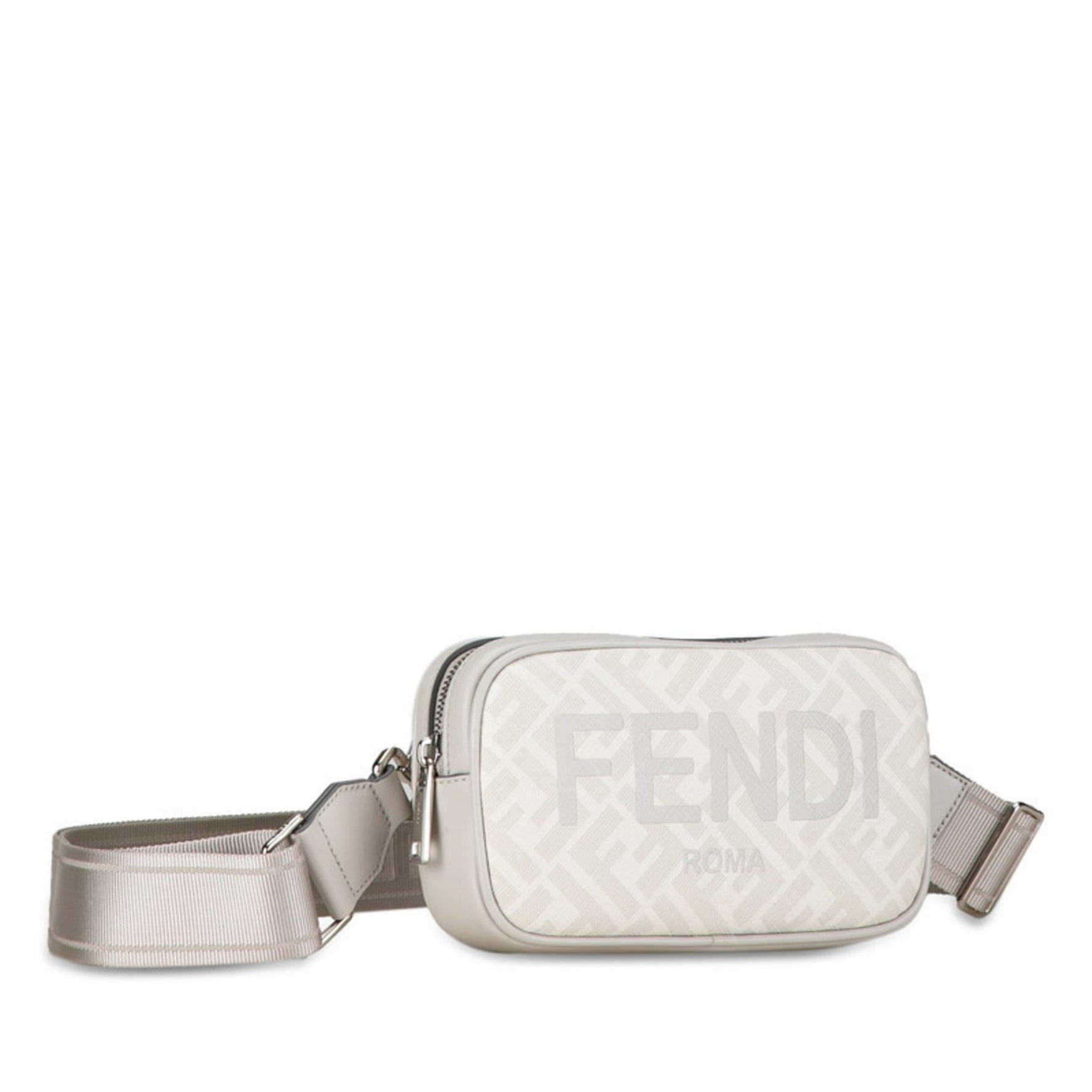 FENDI ZUCCA SHOULDER BAG PVC LEATHER