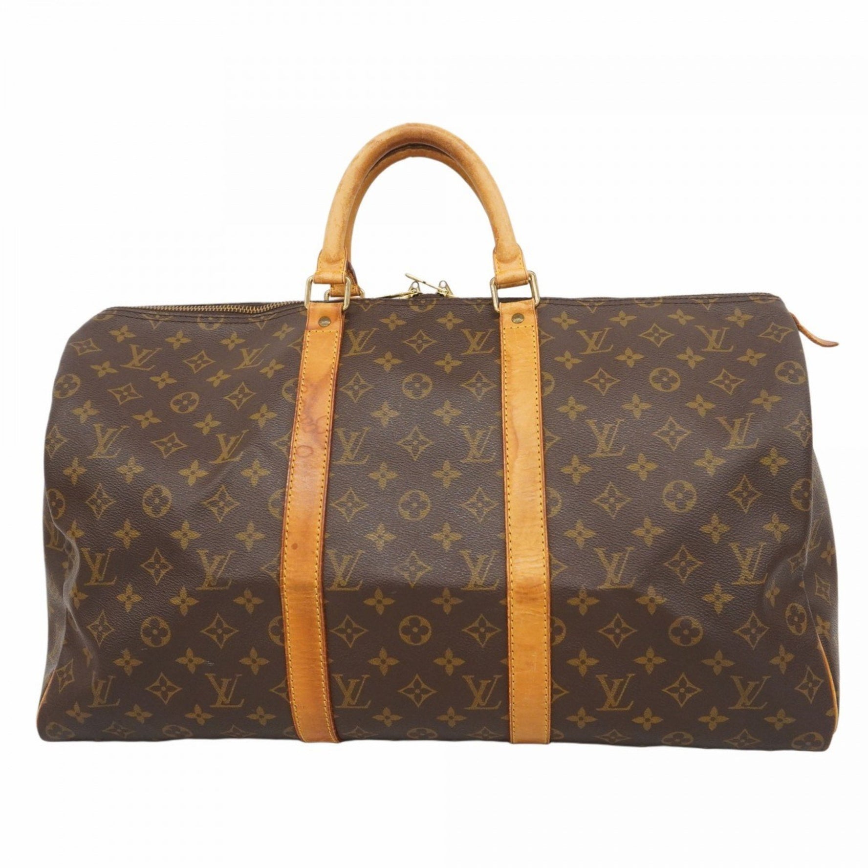Louis Vuitton Monogram Keepall 50 Boston Bag Men's and