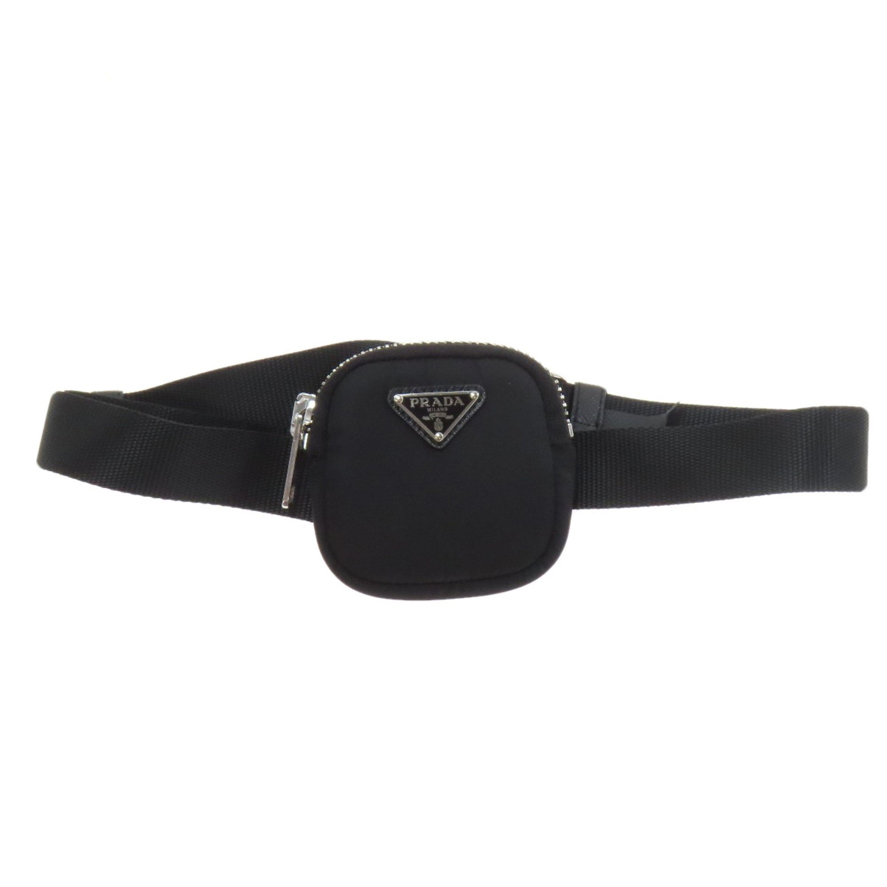 Prada metal hip bag/waist bag nylon material women's PRADA