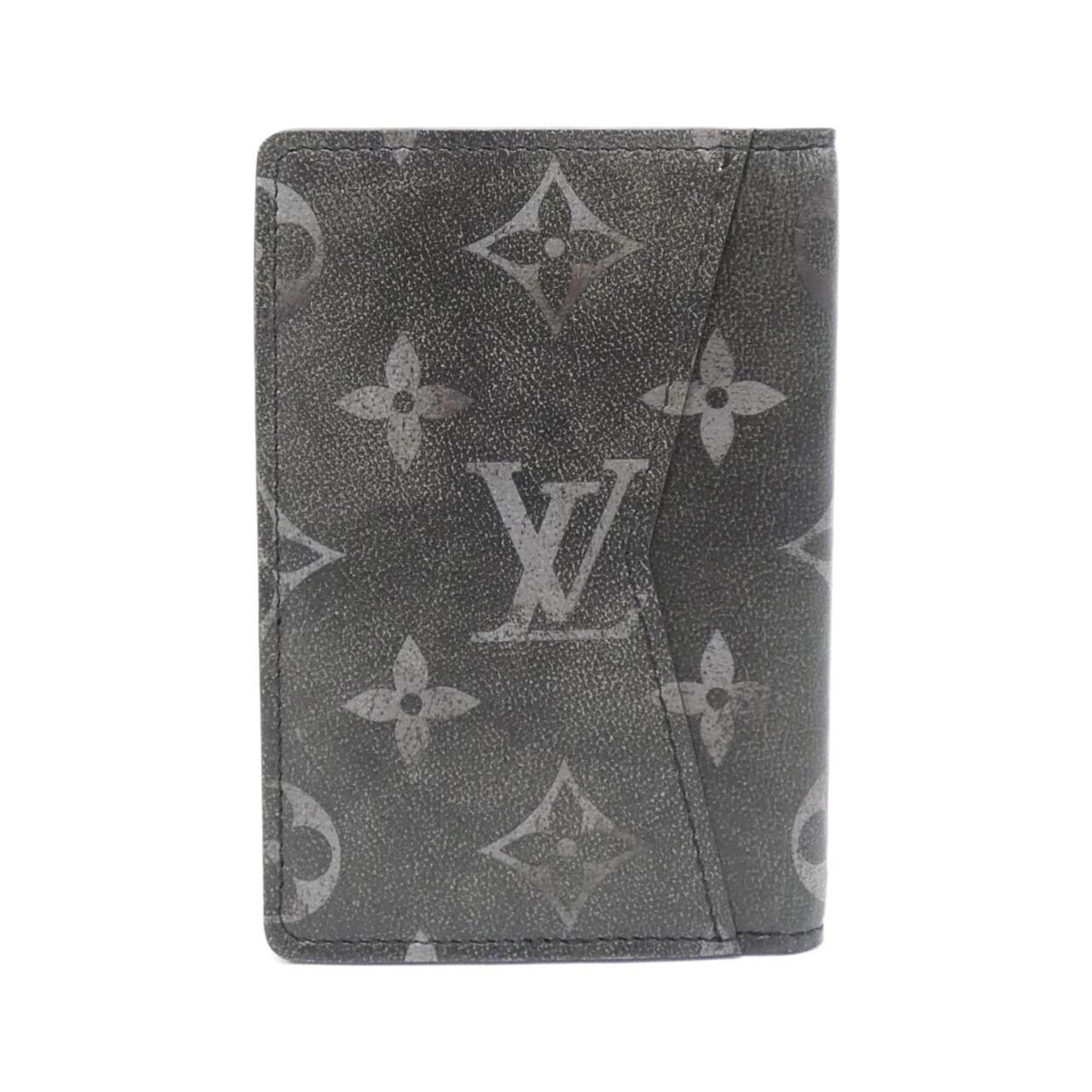 Louis Vuitton Brushed Monogram Business Card Holder/Card Case Organizer Deux Poche