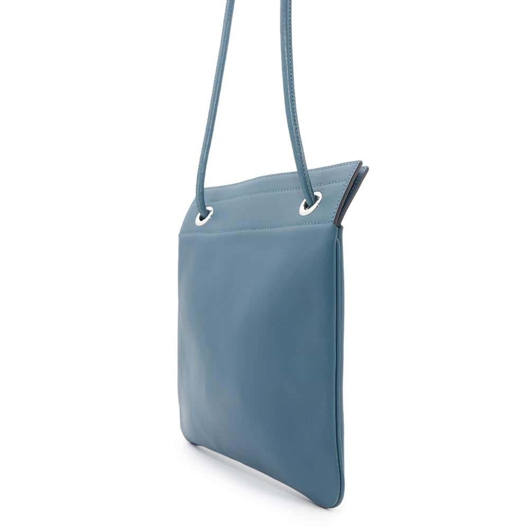 Hermes shoulder bag Sac Aline Mini Vert Bosphore Swift Y stamp