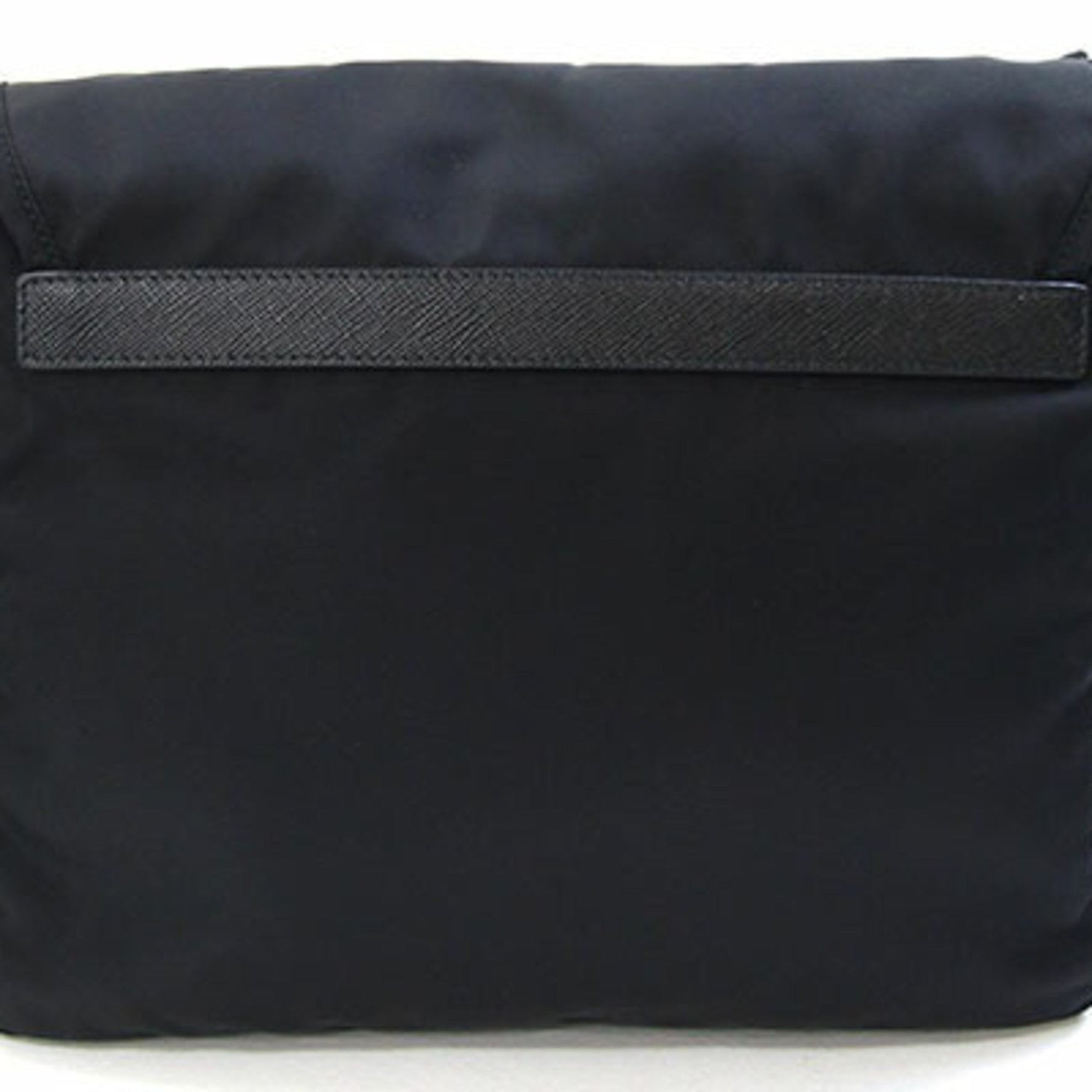 Prada Shoulder Bag 1BD994 Black Nylon and Leather Crossbody for Men Women
