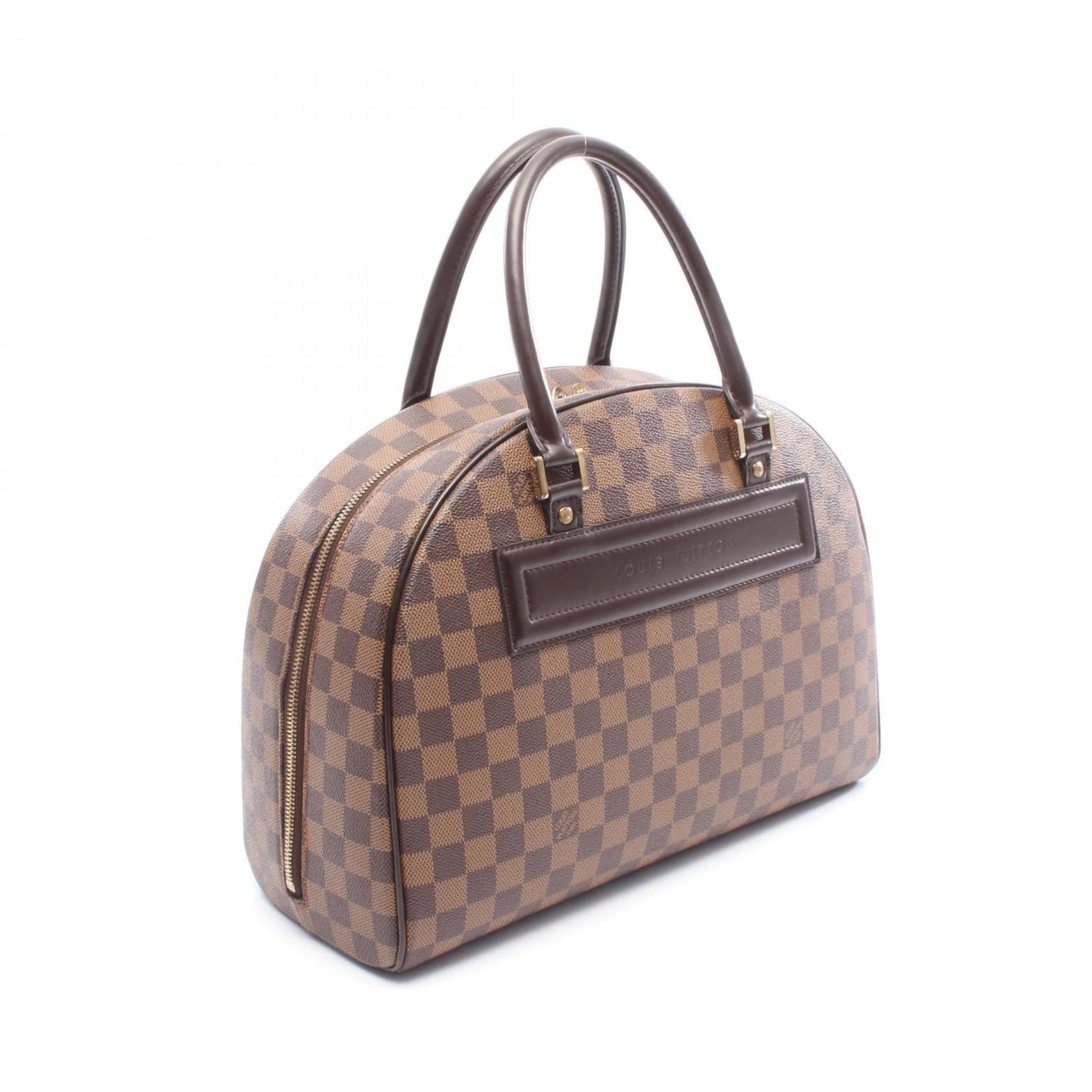 Louis Vuitton Nolita Damier Ebene Handbag, Coated Canvas and Leather