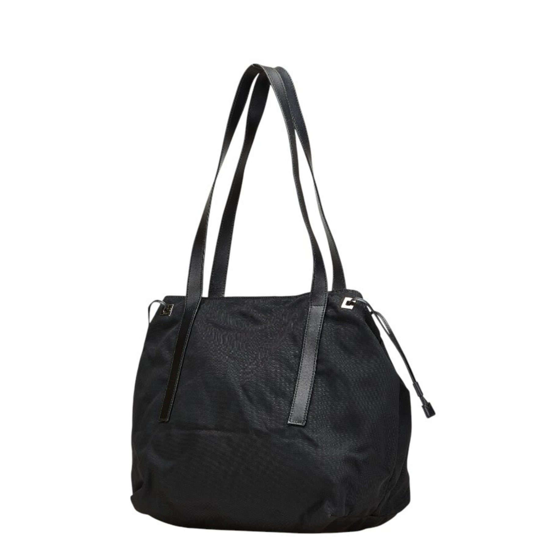 Gucci Logo Tote Bag 019 0493 Nylon Leather