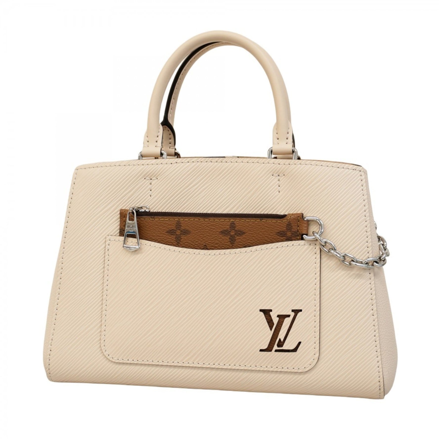 Louis Vuitton Epi Marel Tote BB Quartz Handbag