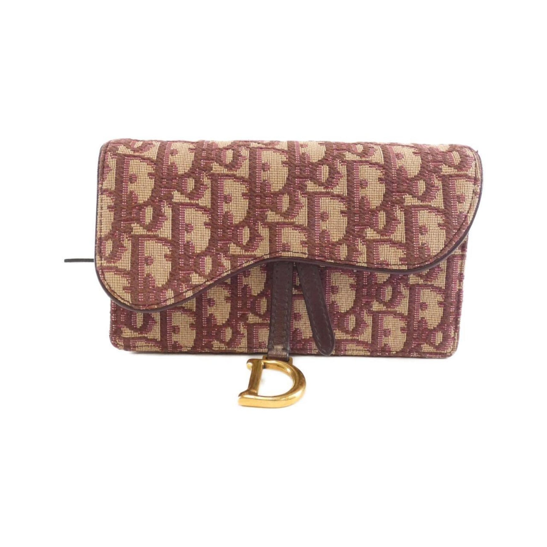 Christian Dior DIOR OBLIQUE SADDLE Belt Handbag Waist Bag