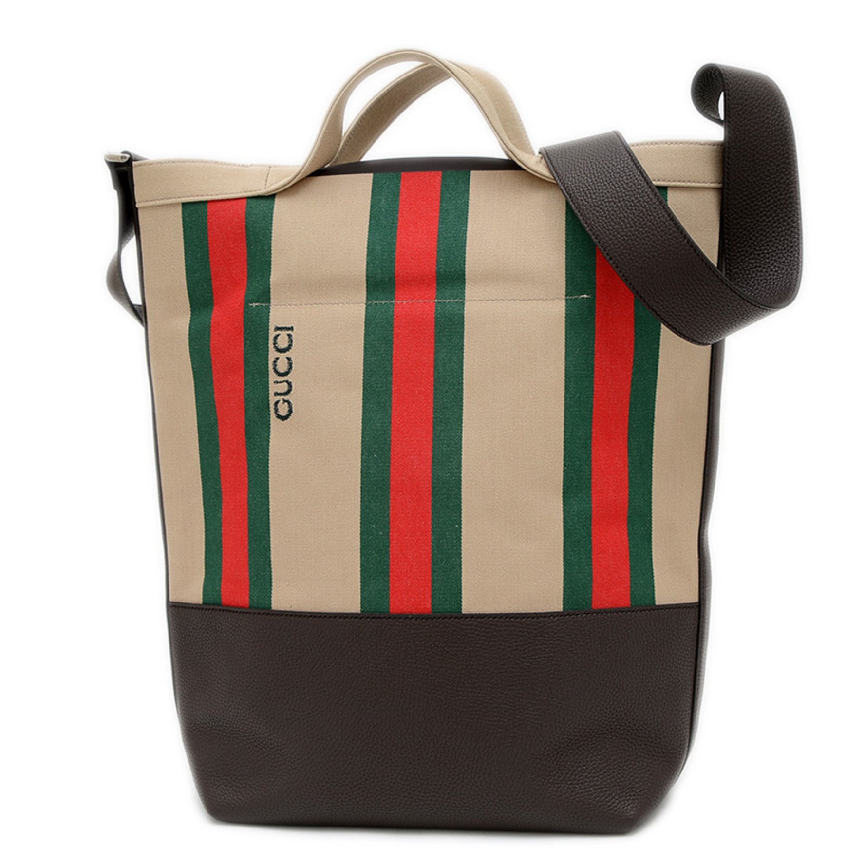 Gucci Ophidia Handbag/Shoulder Bag, Sherry Line Canvas, Beige/Brown