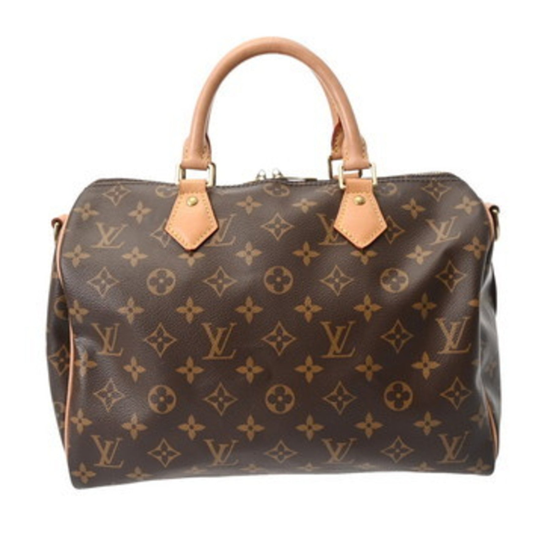 Louis Vuitton Monogram Speedy Bandouliere 30 Canvas Handbag