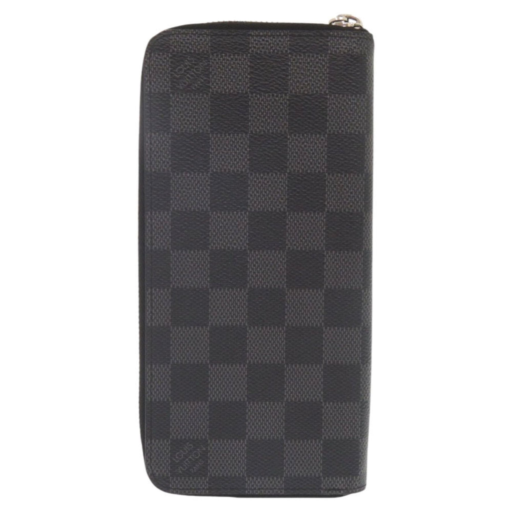Louis Vuitton Zippy Wallet Vertical Damier Graphite Round Zip Long 1073 LOUIS VUITTON