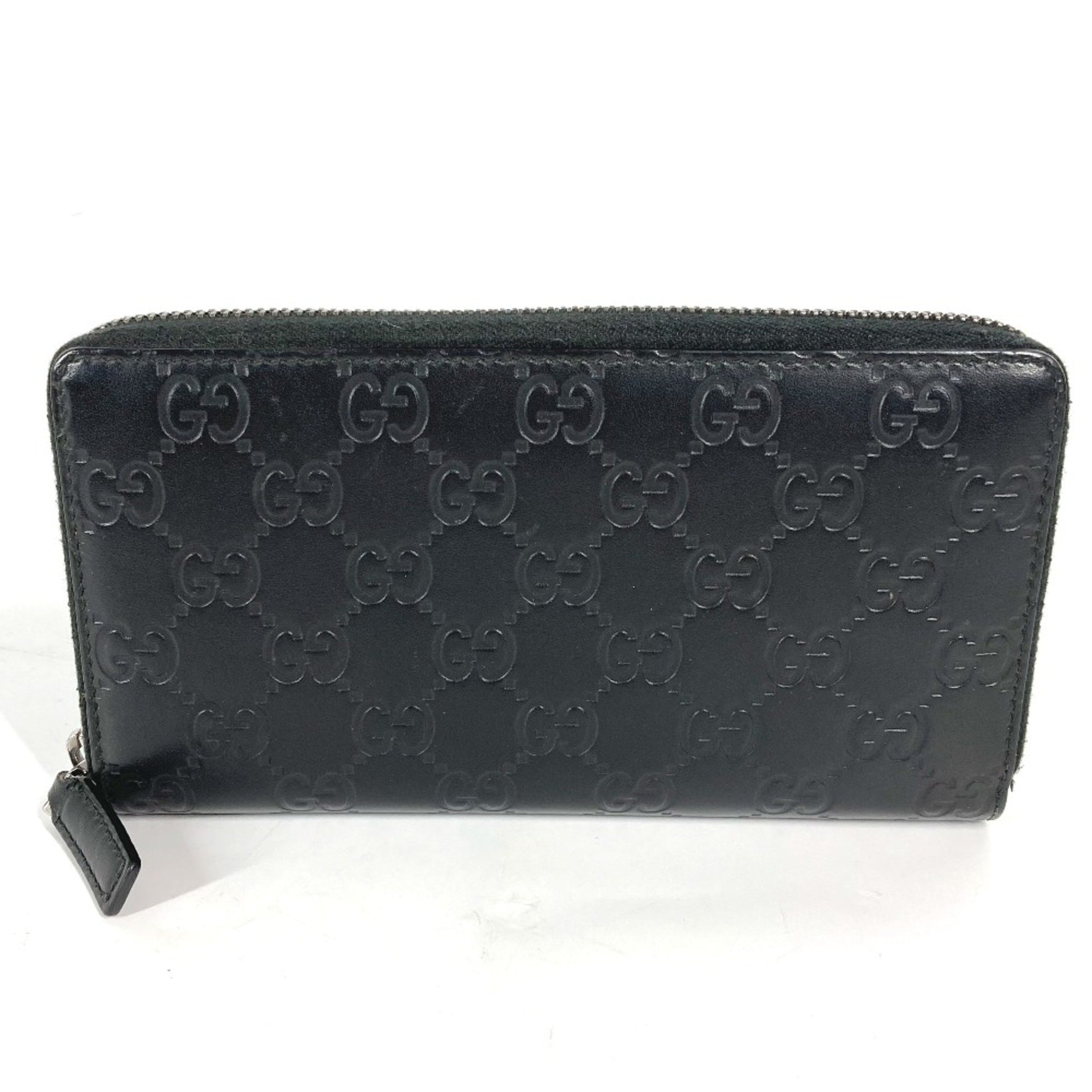 Gucci Guccissima GG Zip Around Long Wallet