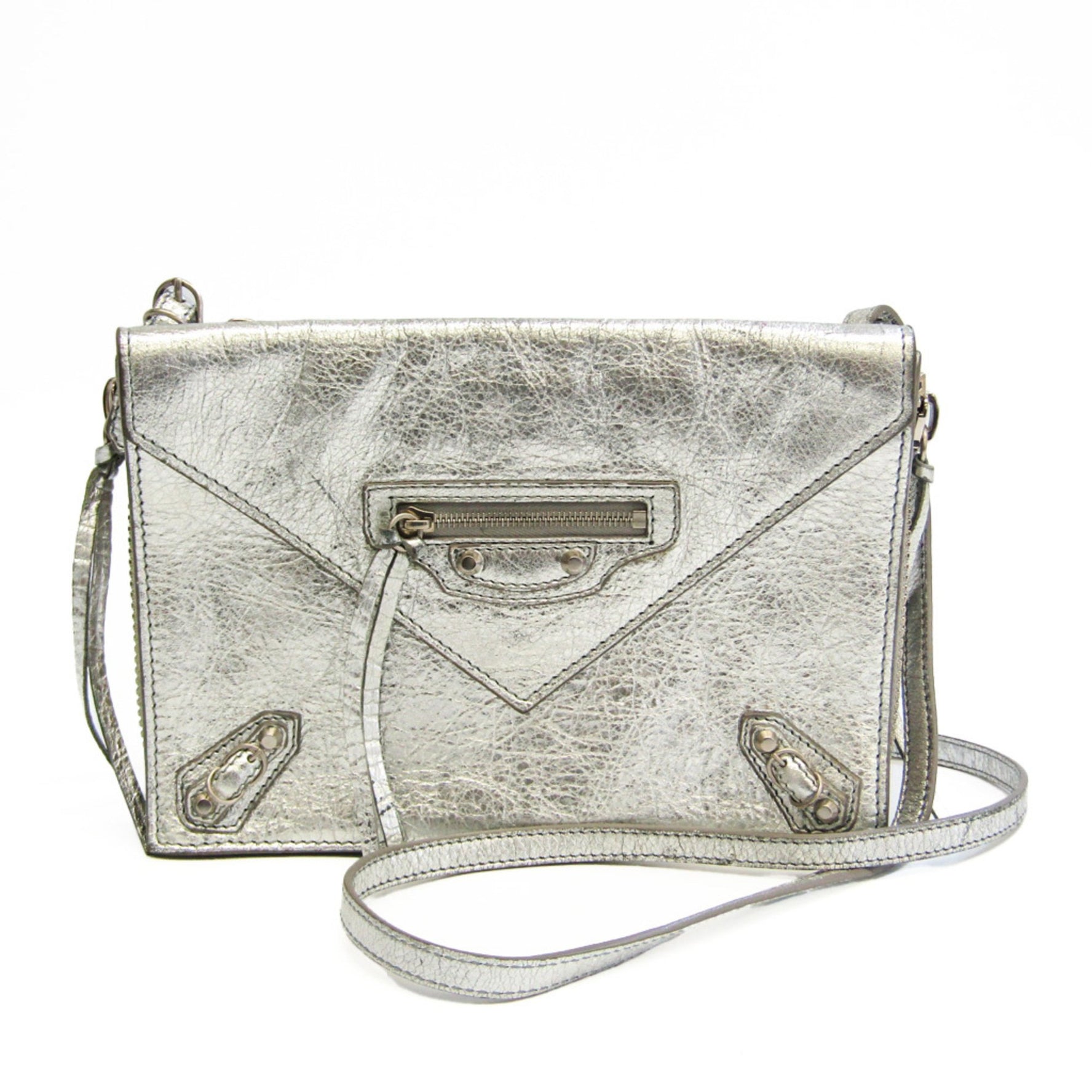 Balenciaga Paper Triple XS Leather Shoulder Bag