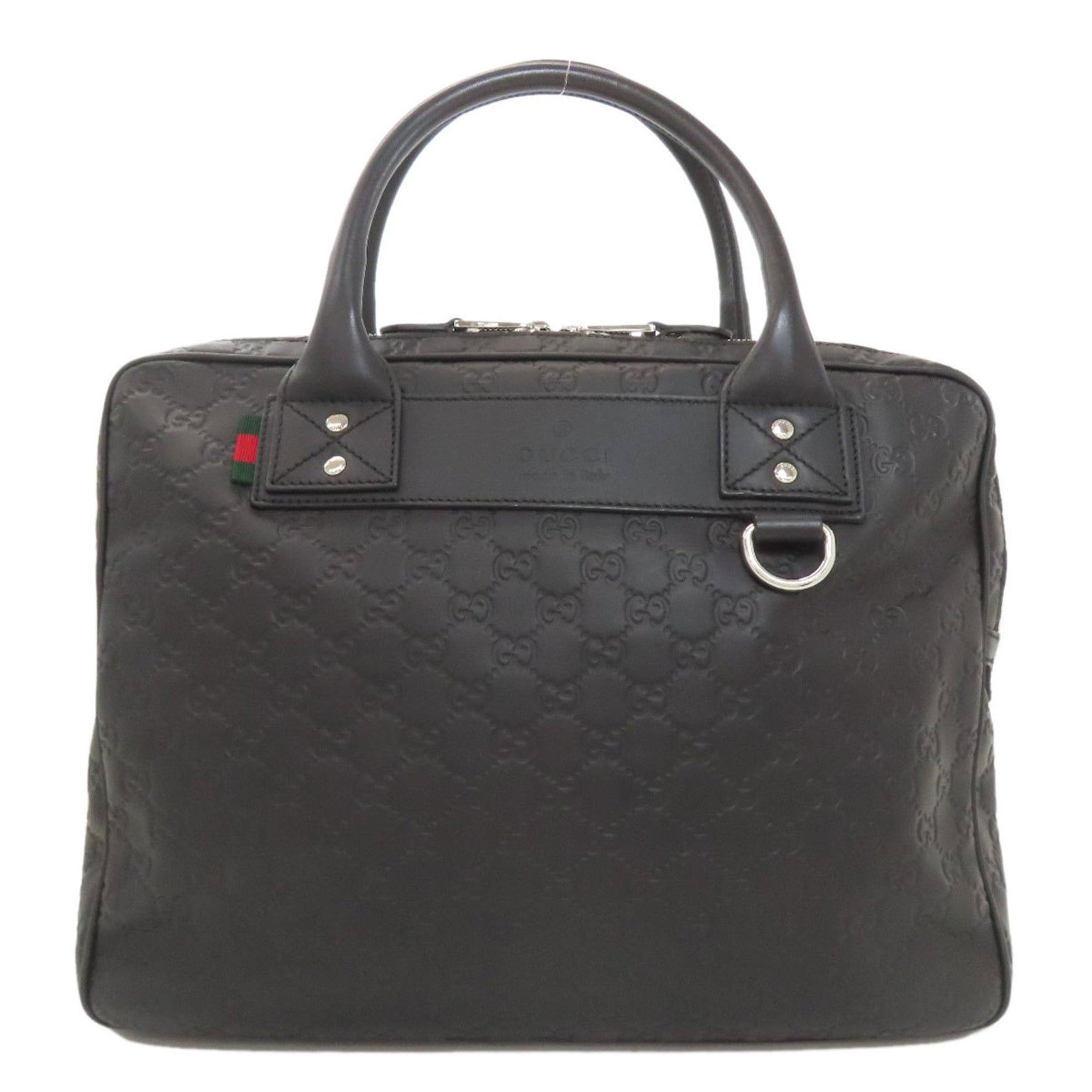 Gucci GG Signature Shima Business Bag in PVC