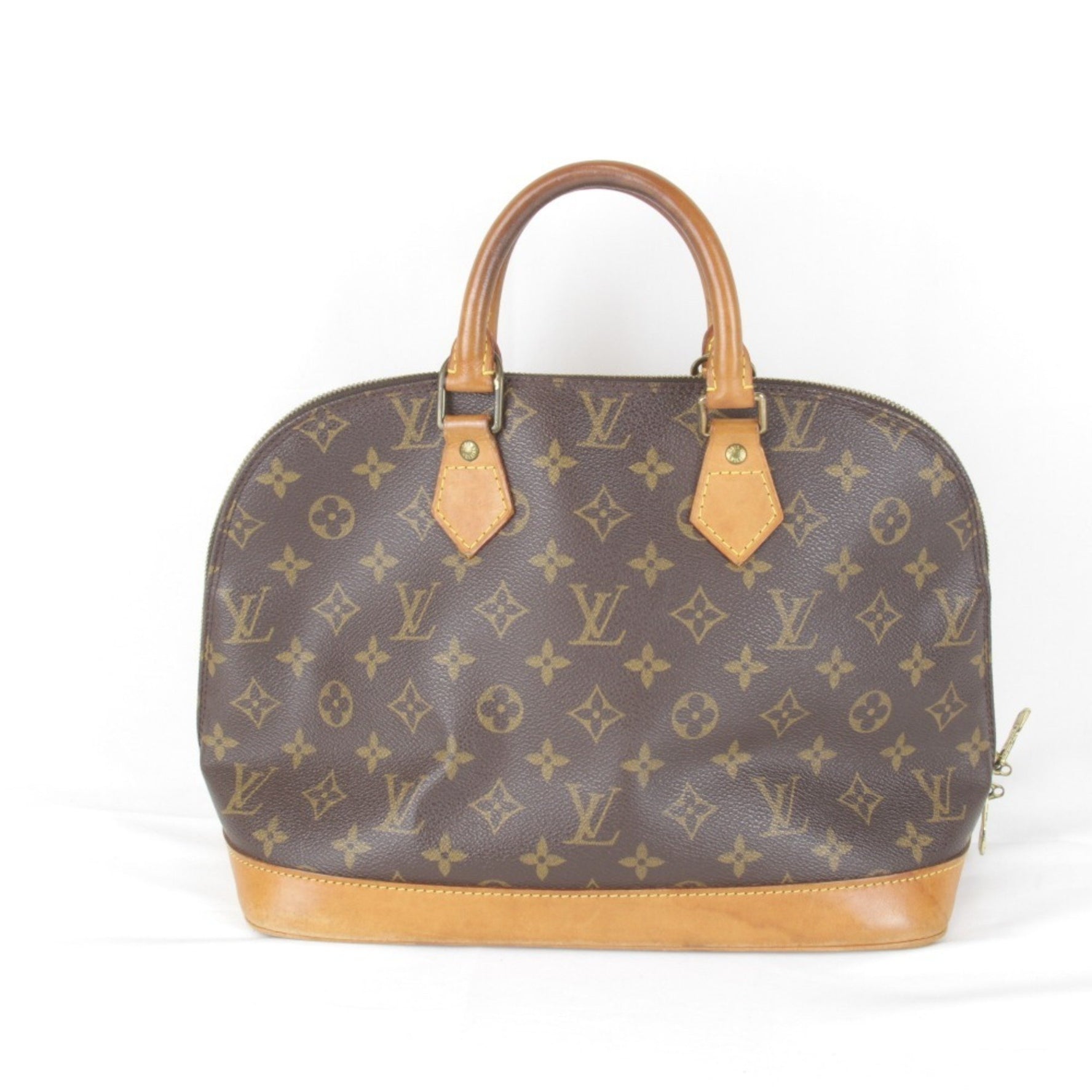 Louis Vuitton Alma Handbag Canvas