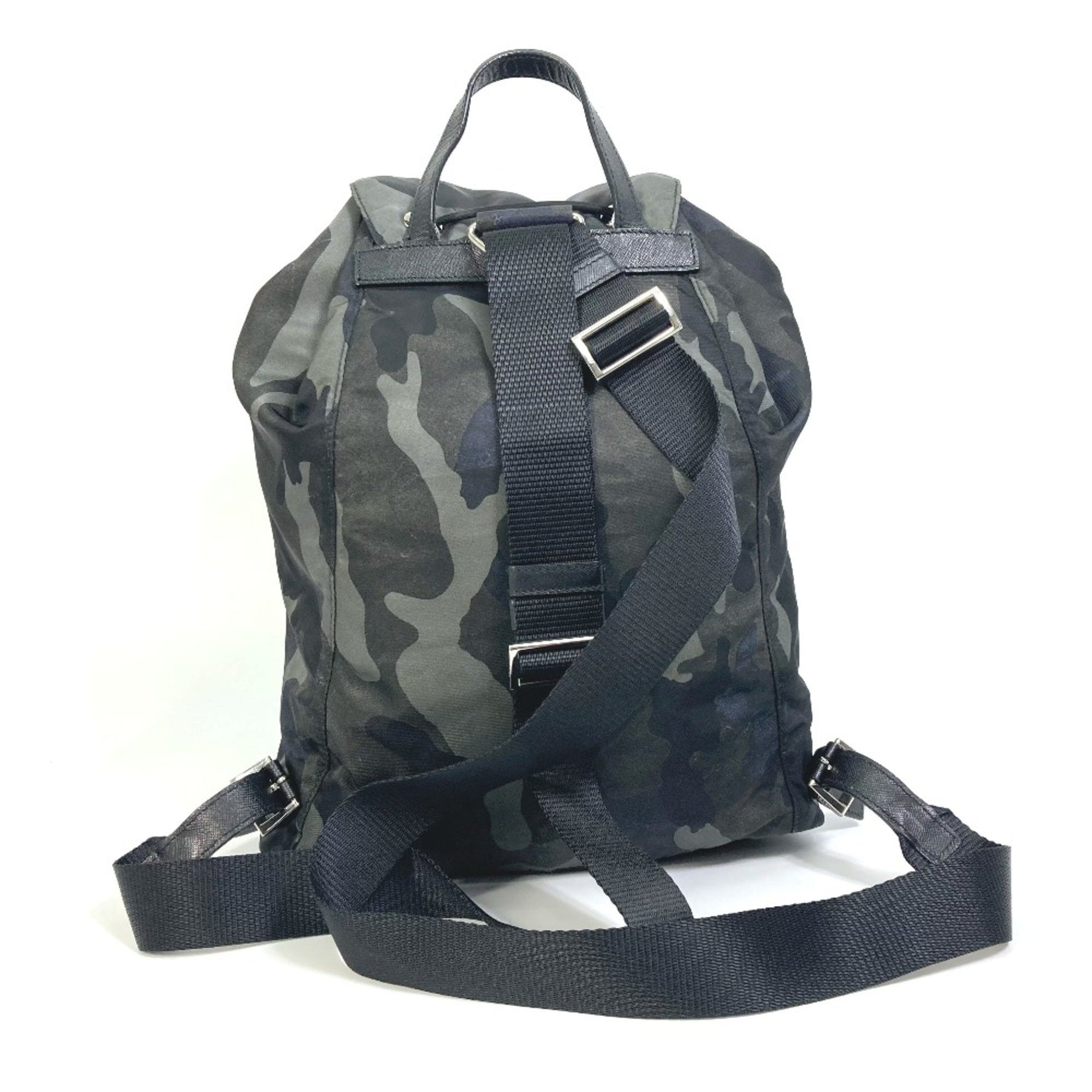 PRADA triangle logo triangle logo Backpack Backpack