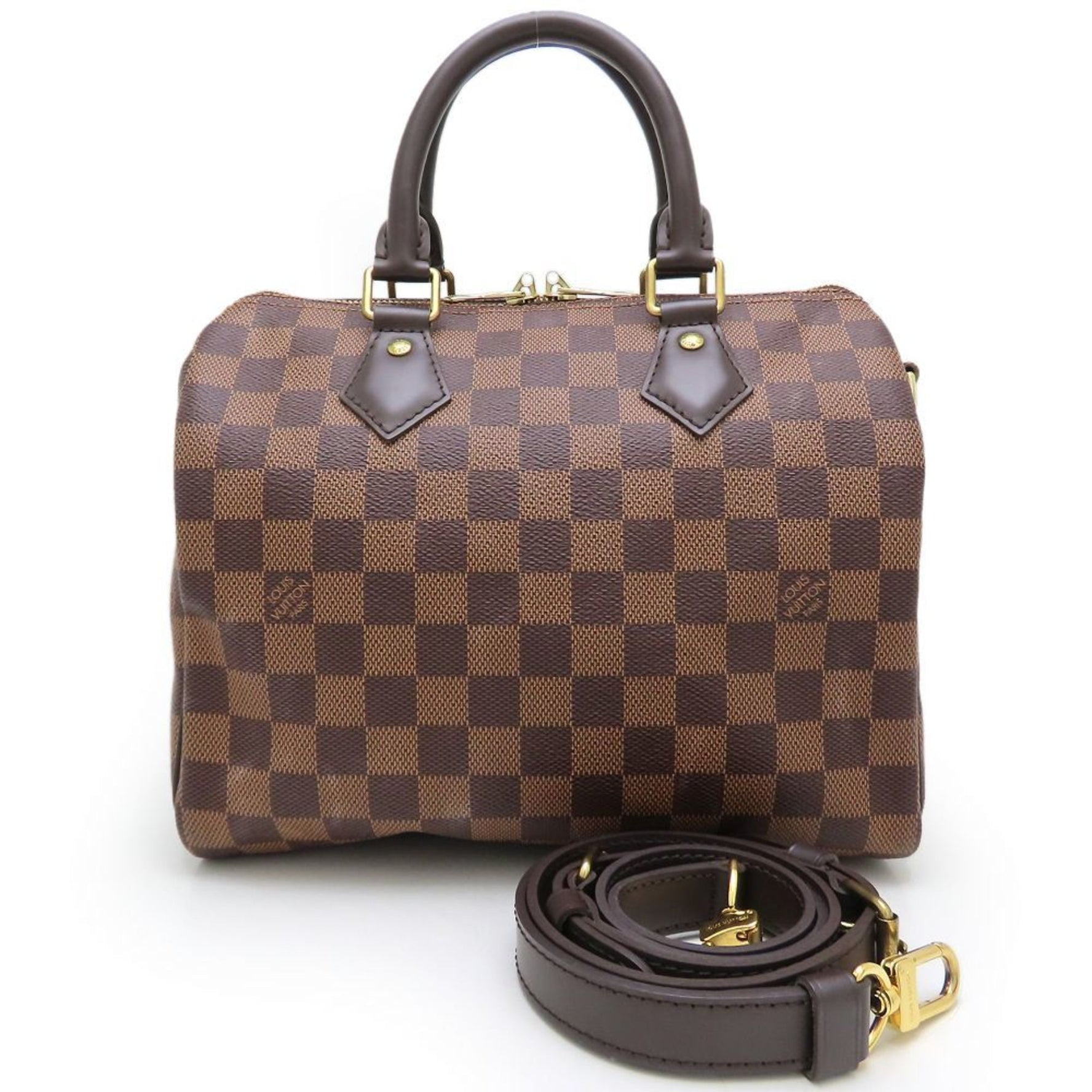Louis Vuitton Damier Speedy Bandouliere 25 Handbag, Leather