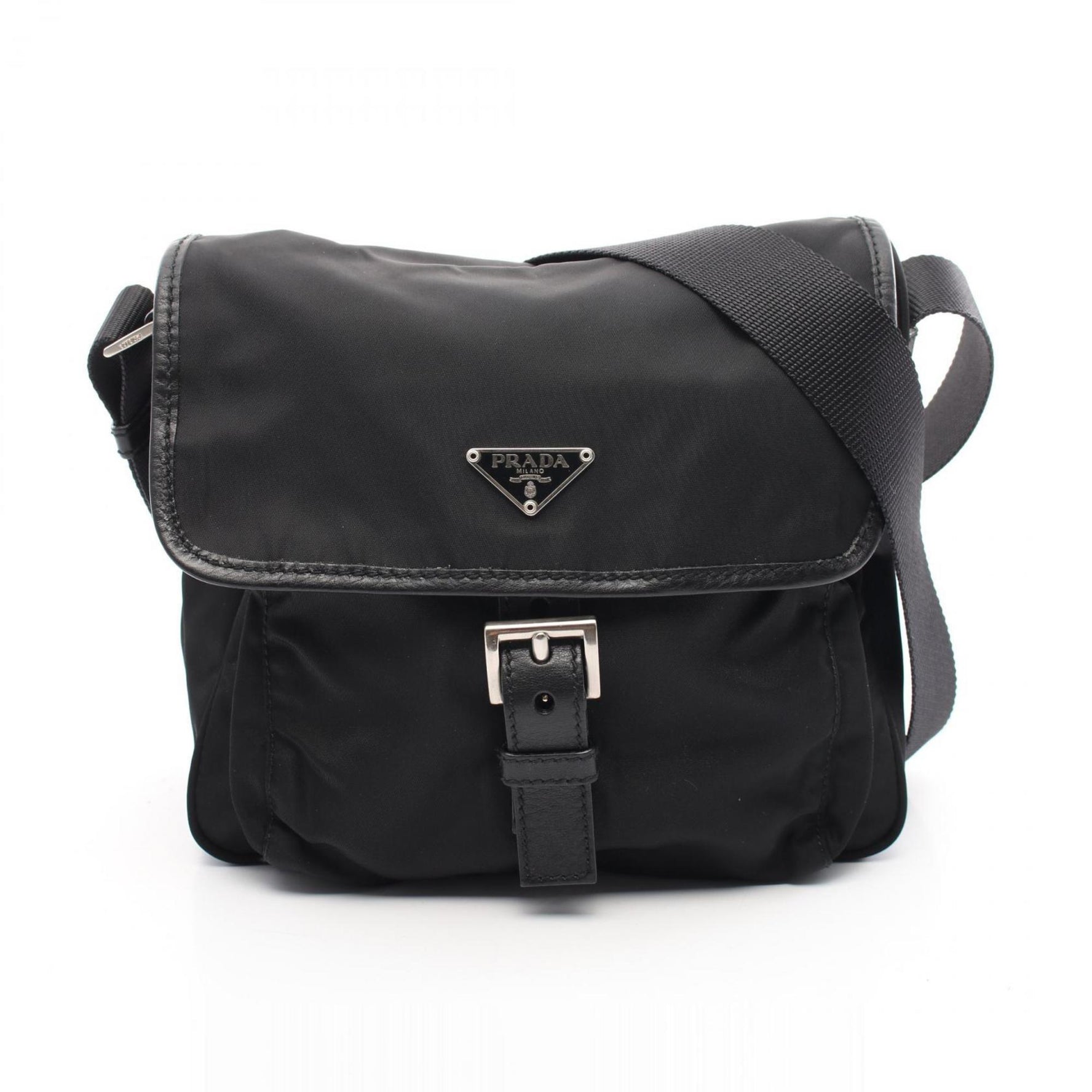 Prada Shoulder Bag Nylon Leather
