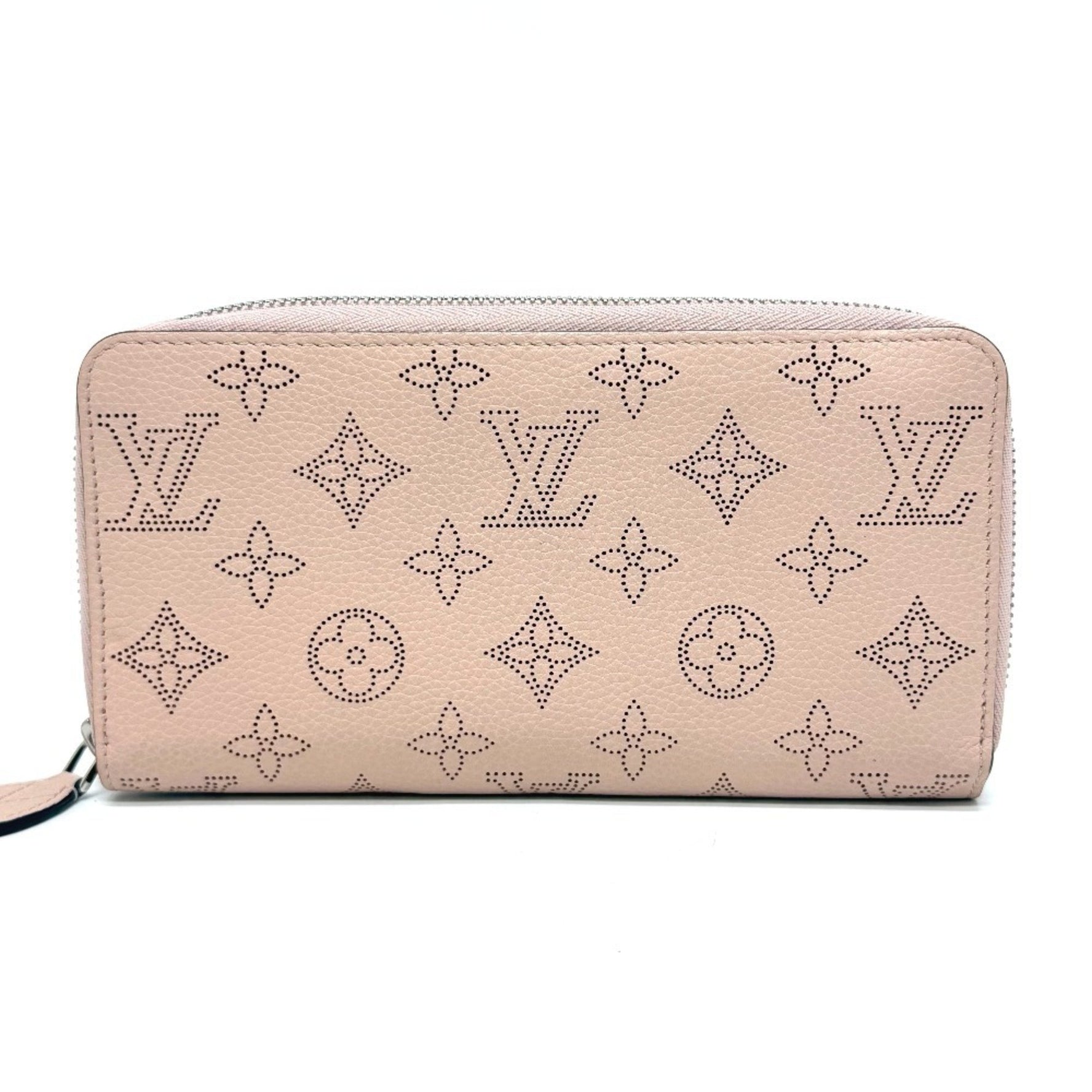 Louis Vuitton Zippy Wallet Long Accessory Monogram Mahina Ladies
