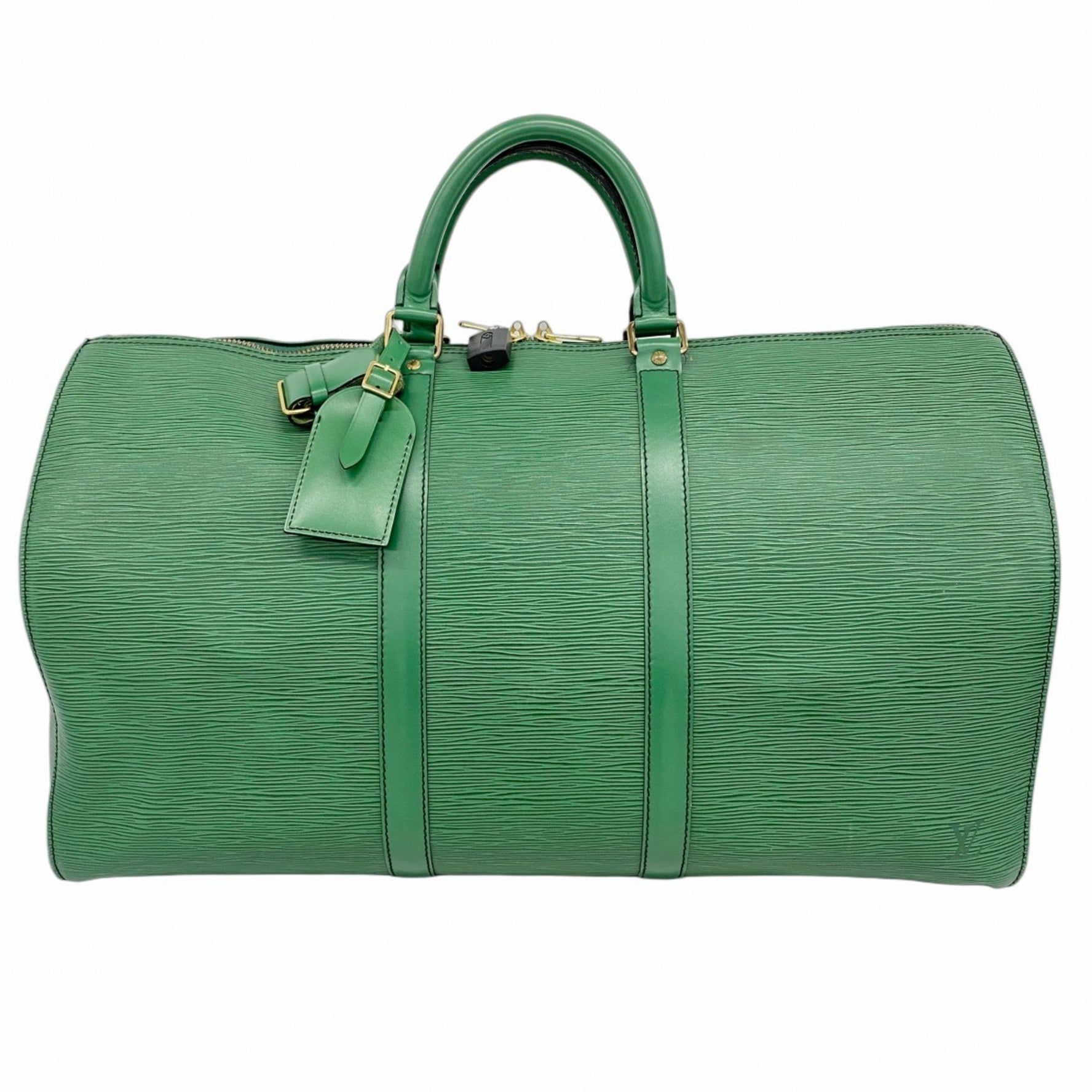 Louis Vuitton Epi Keepall 50 Boston Bag in Porneo