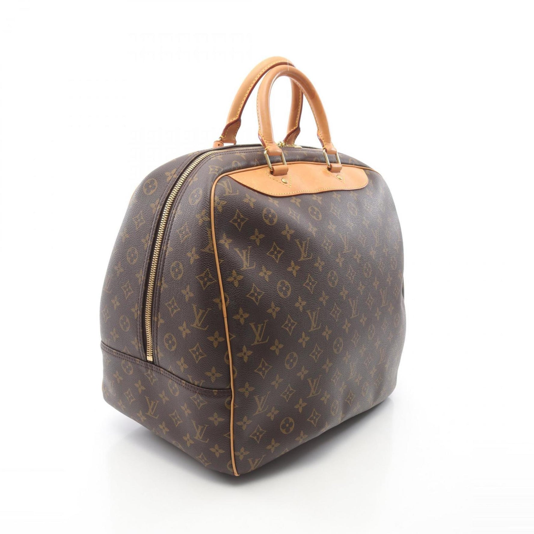 Louis Vuitton Evazion Boston Bag, PVC-Coated Canvas and Leather, Monogram, Men's/Women's