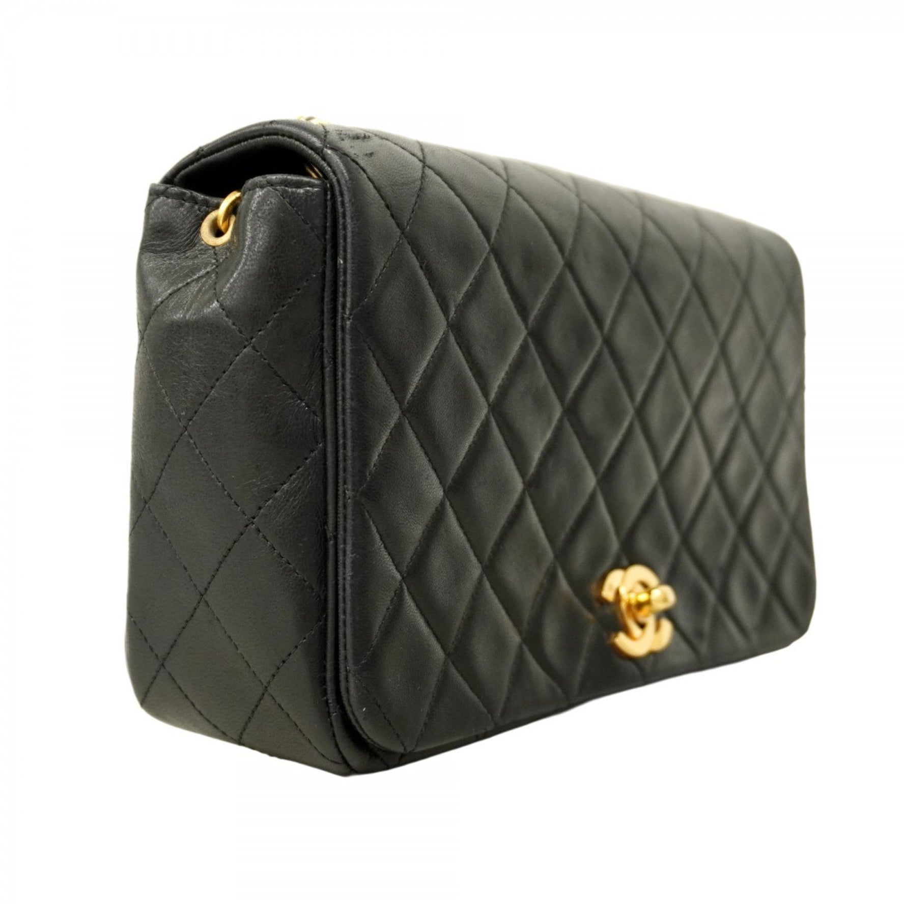 Chanel Matelasse Shoulder Bag with Chain Bag, Lambskin