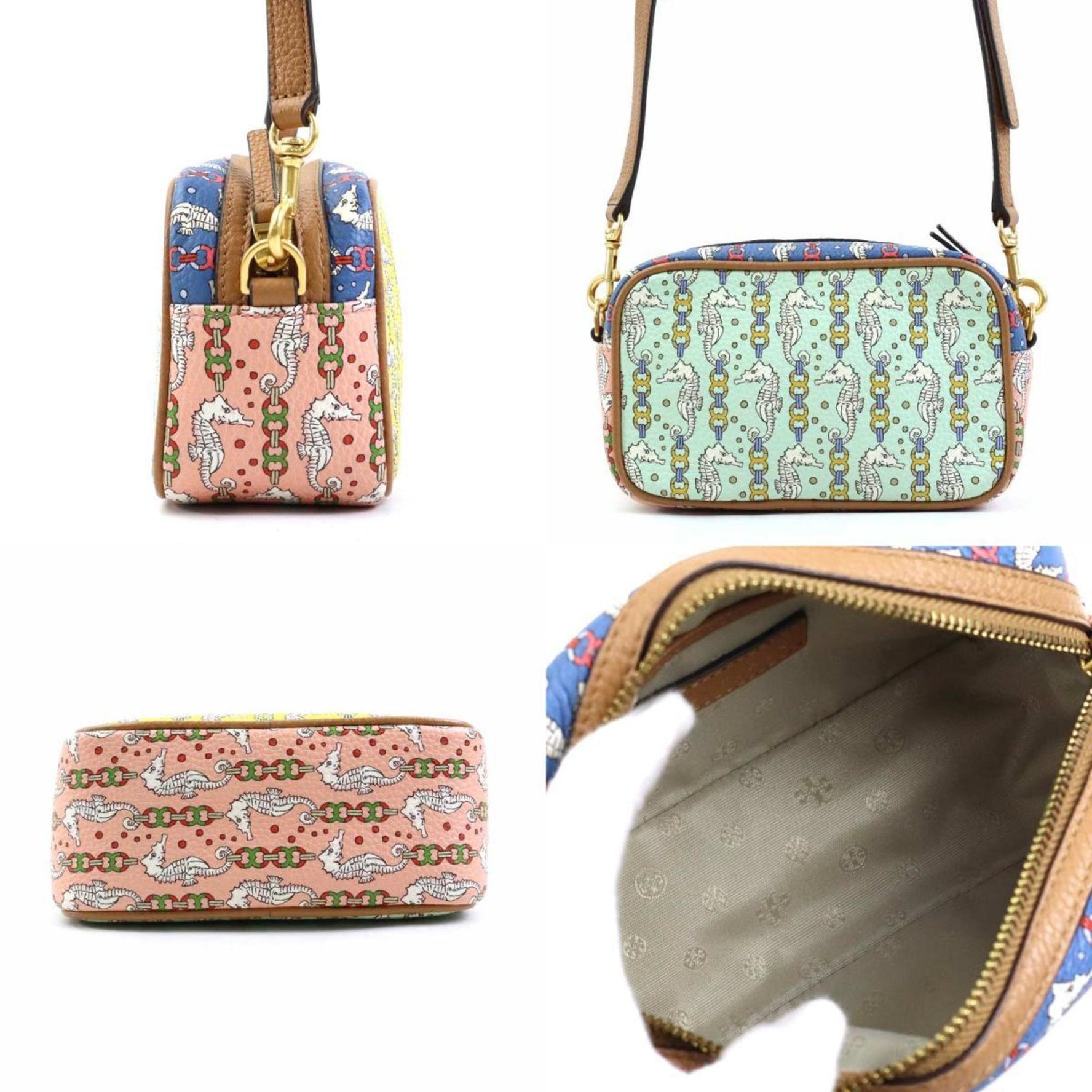 Tory Burch Shoulder Bag Leather Multicolor