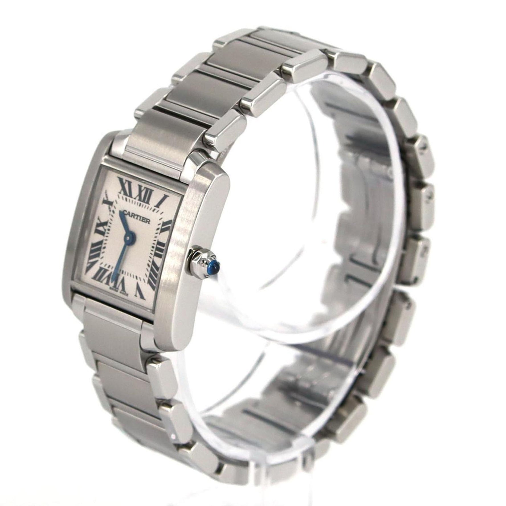 Cartier Tank Francaise SM SS Wristwatch Quartz