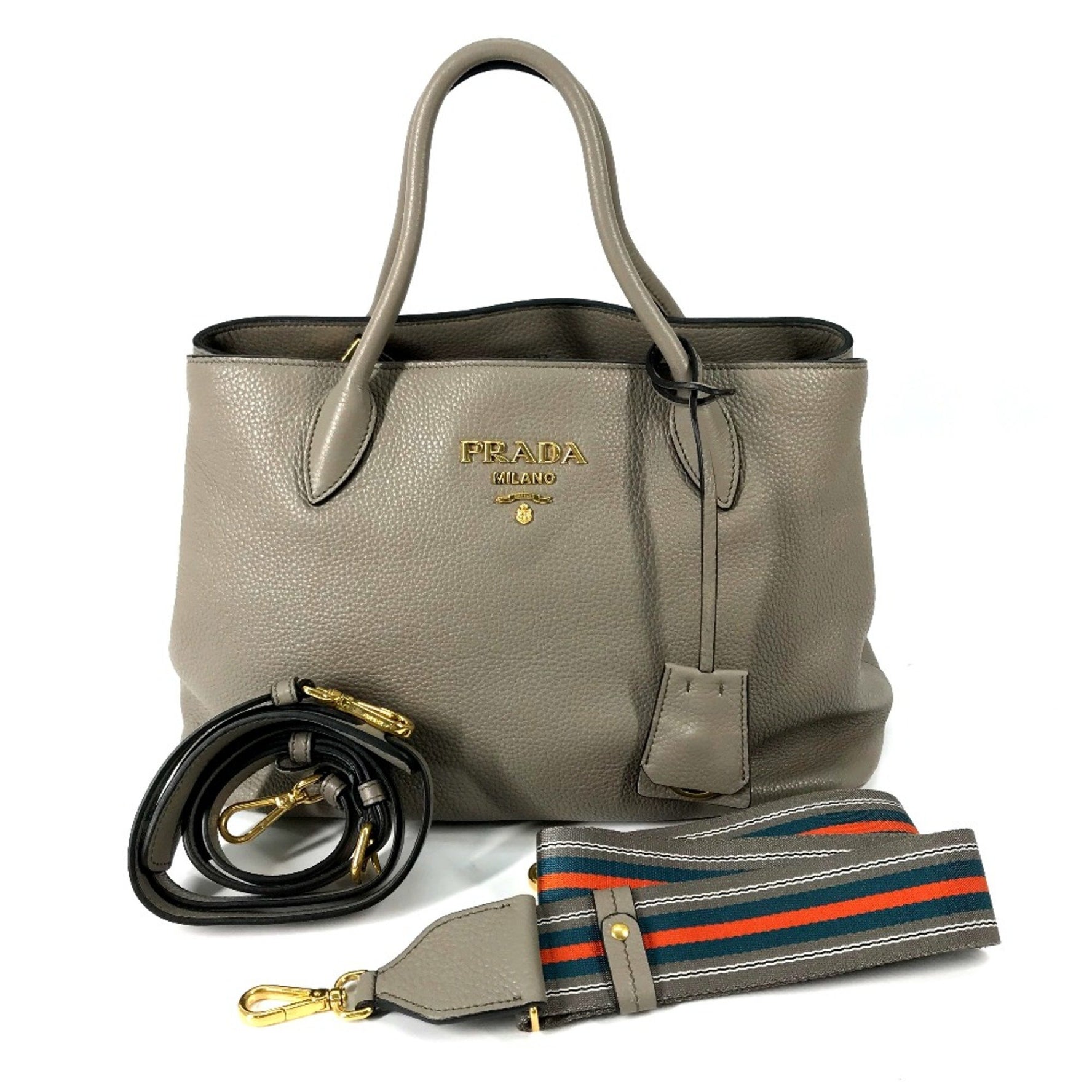 PRADA logo Hand Bag Crossbody Shoulder bag Shoulder Bag