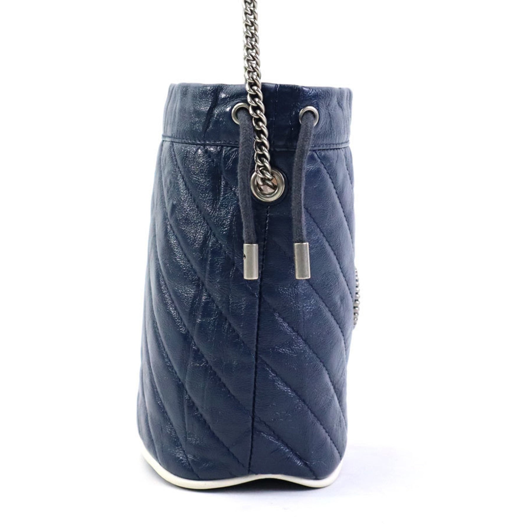 GUCCI Shoulder Bag GG Marmont Leather