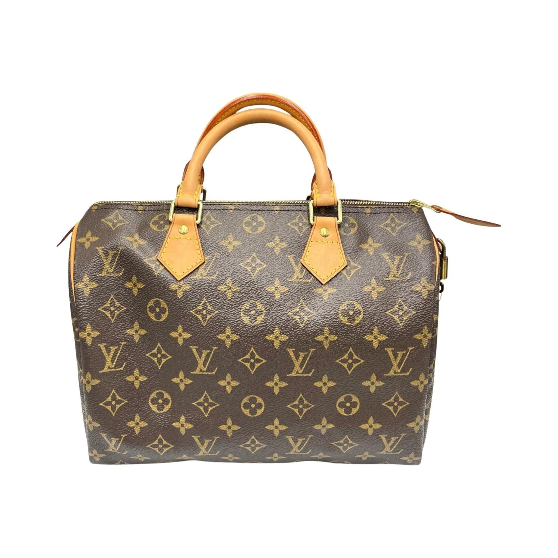 Louis Vuitton Speedy 30 Mini Boston Bag Monogram Canvas Brown Handbag